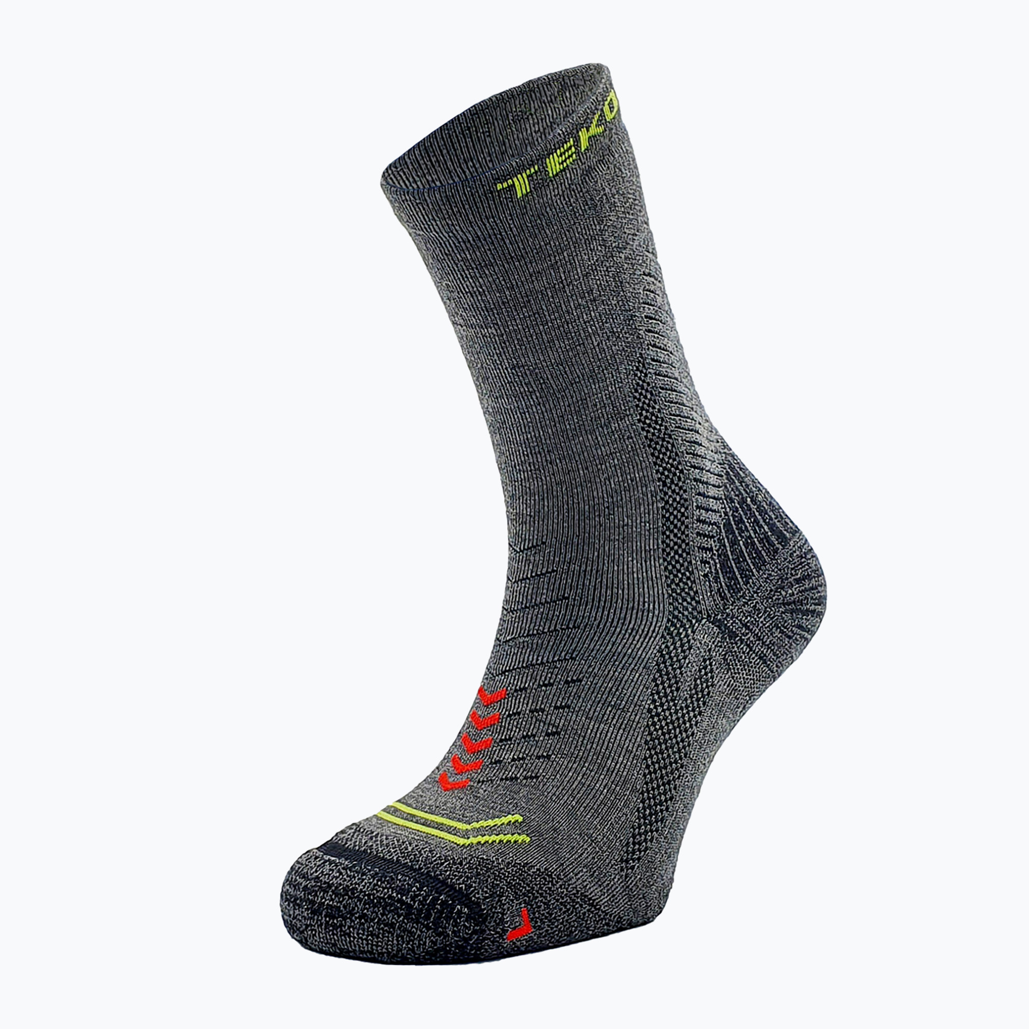 Calze da trekking in granito TEKO Discovery 2.0 (46-49 EU) (Ecohike Discovery Light Half Cushion 2.0 5507)