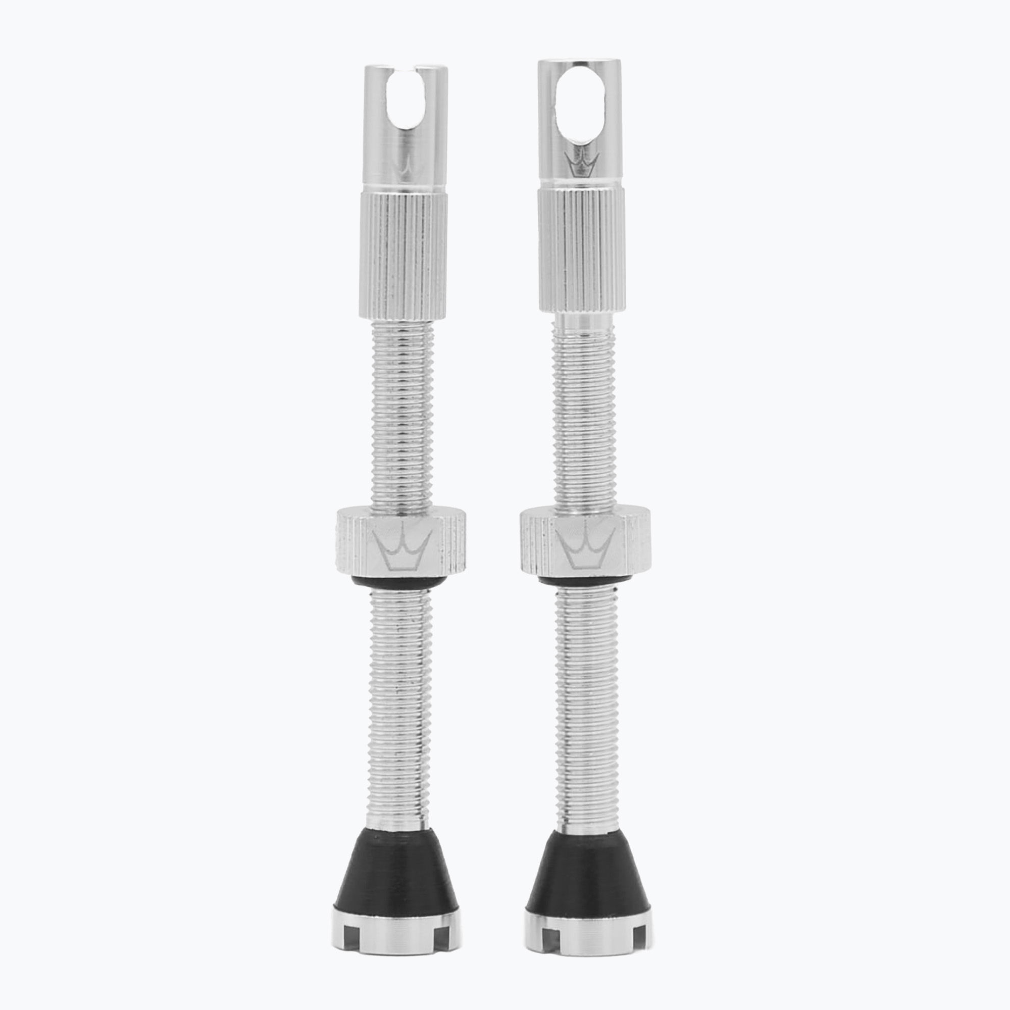 Комплект вентили за безкамерни вентили Peaty'S X Chris King Mk2 PTV2-60-SIL-12 srebrny 83791