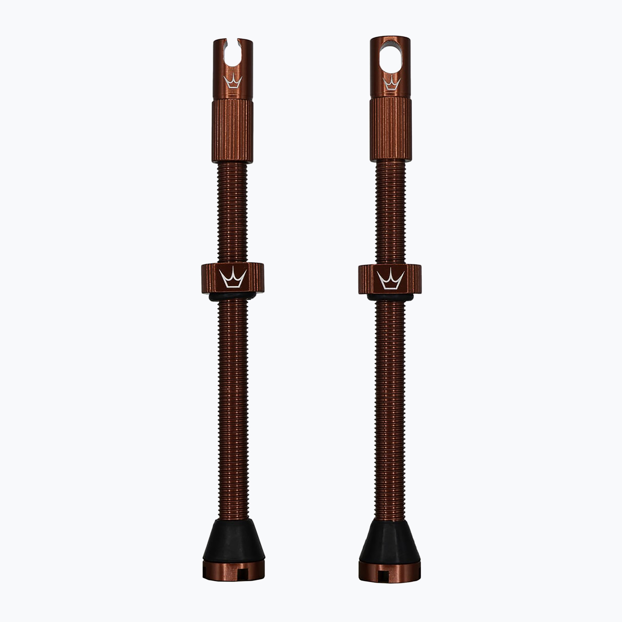 Peaty's X Chris King MK2 Presta Комплект безкамерни вентили 80 мм червен