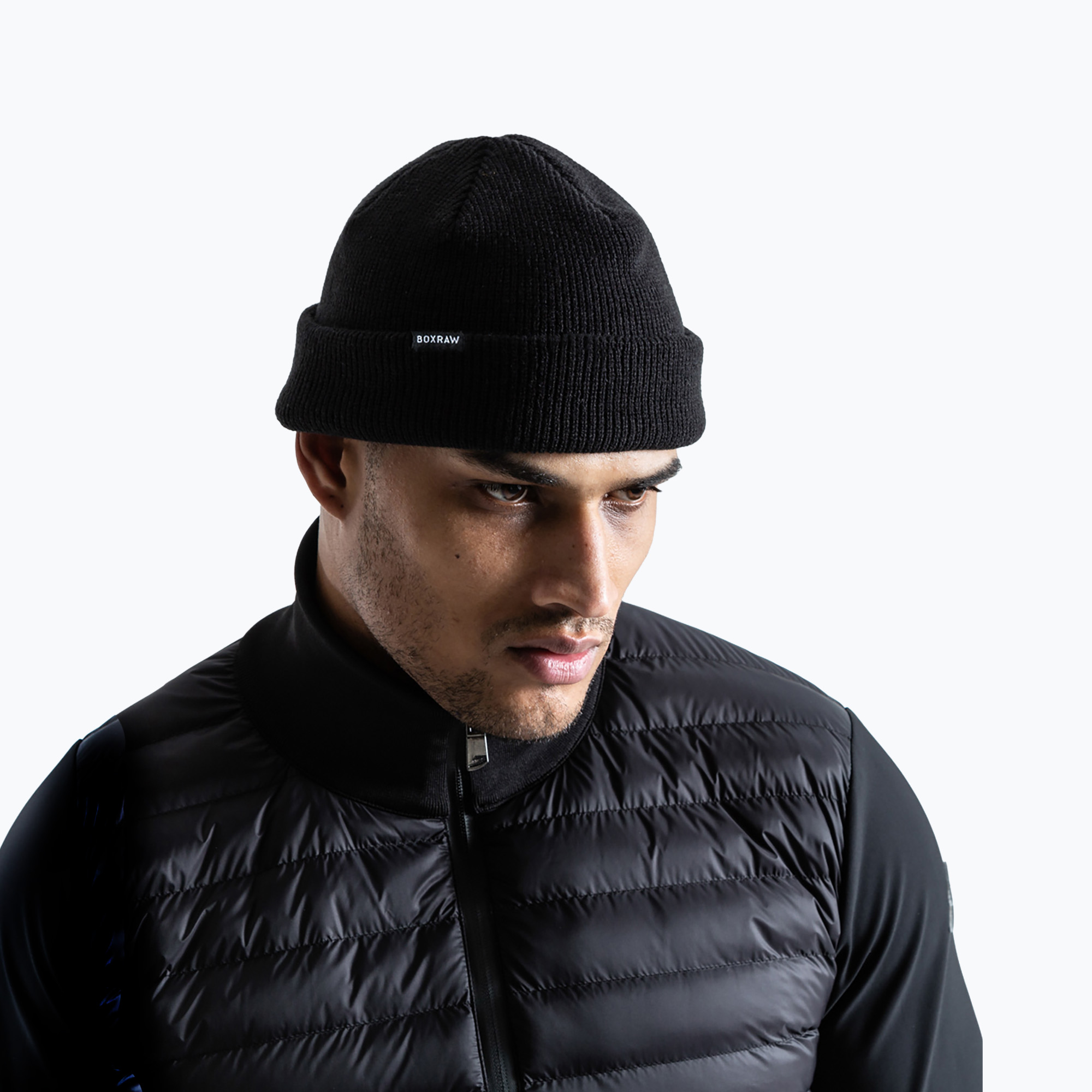 Мъжка зимна шапка BOXRAW Beanie black