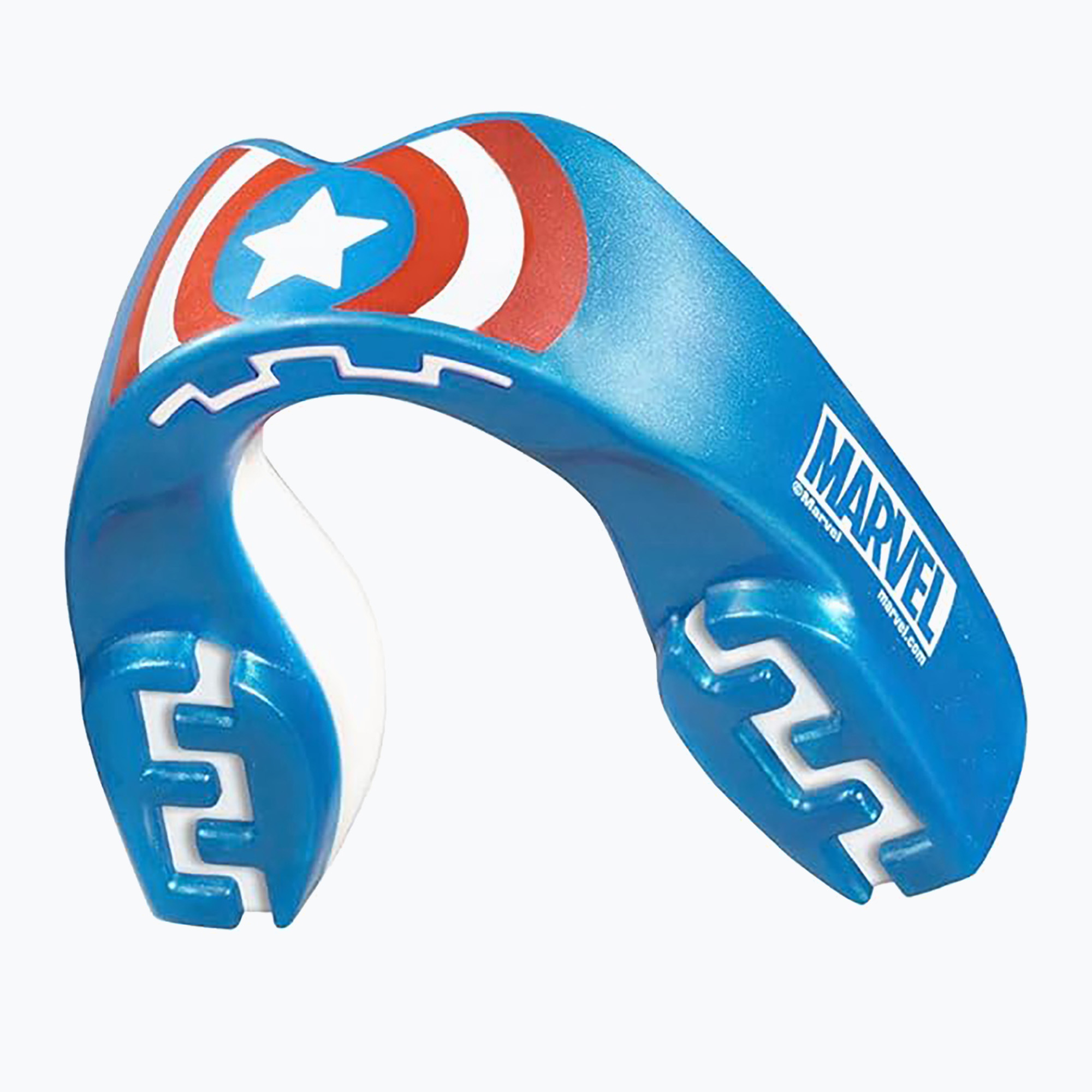 Protector de maxilar SAFEJAWZ Marvel Captain America albastru