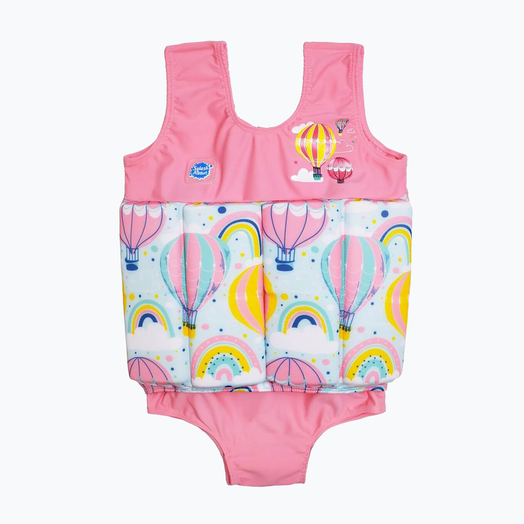 Бански костюм за уроци по плуване Splash About Floatsuit over the rainbow