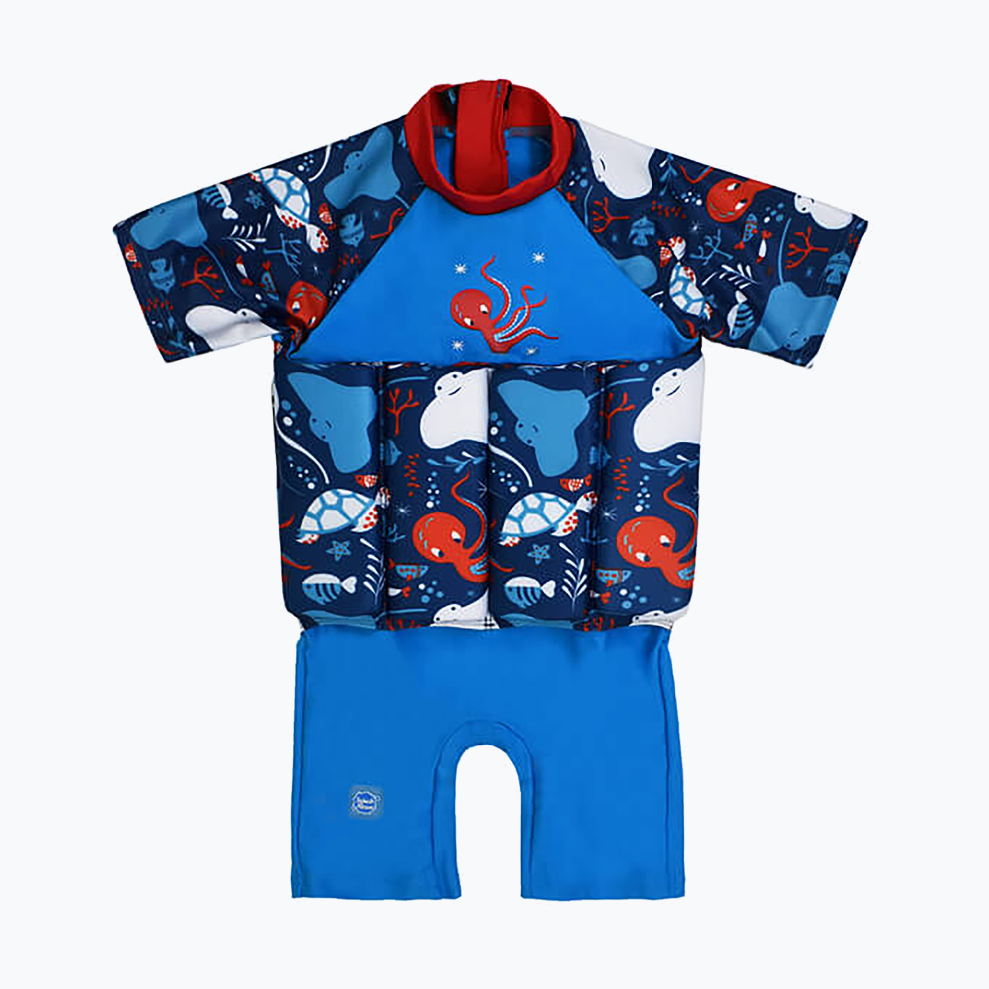 Costume da bagno con maniche per bambini Splash About Floatsuit, vita marina (2-4 Y) (Sleeved Floatsuit SLFSSL1)
