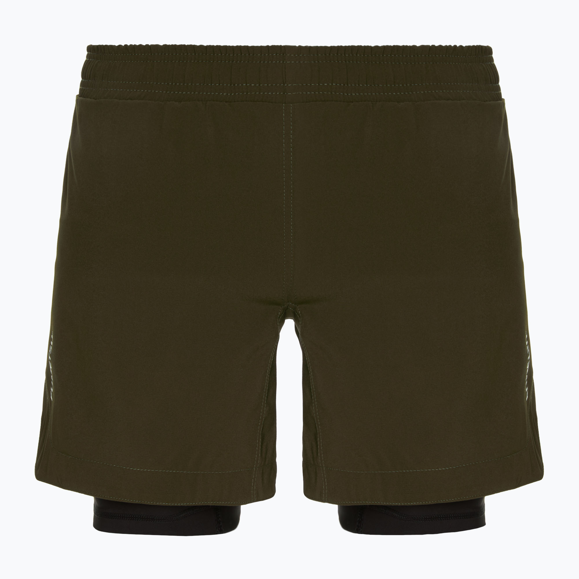 Spodenki treningowe męskie FUMETSU Origins Dual Layer khaki 