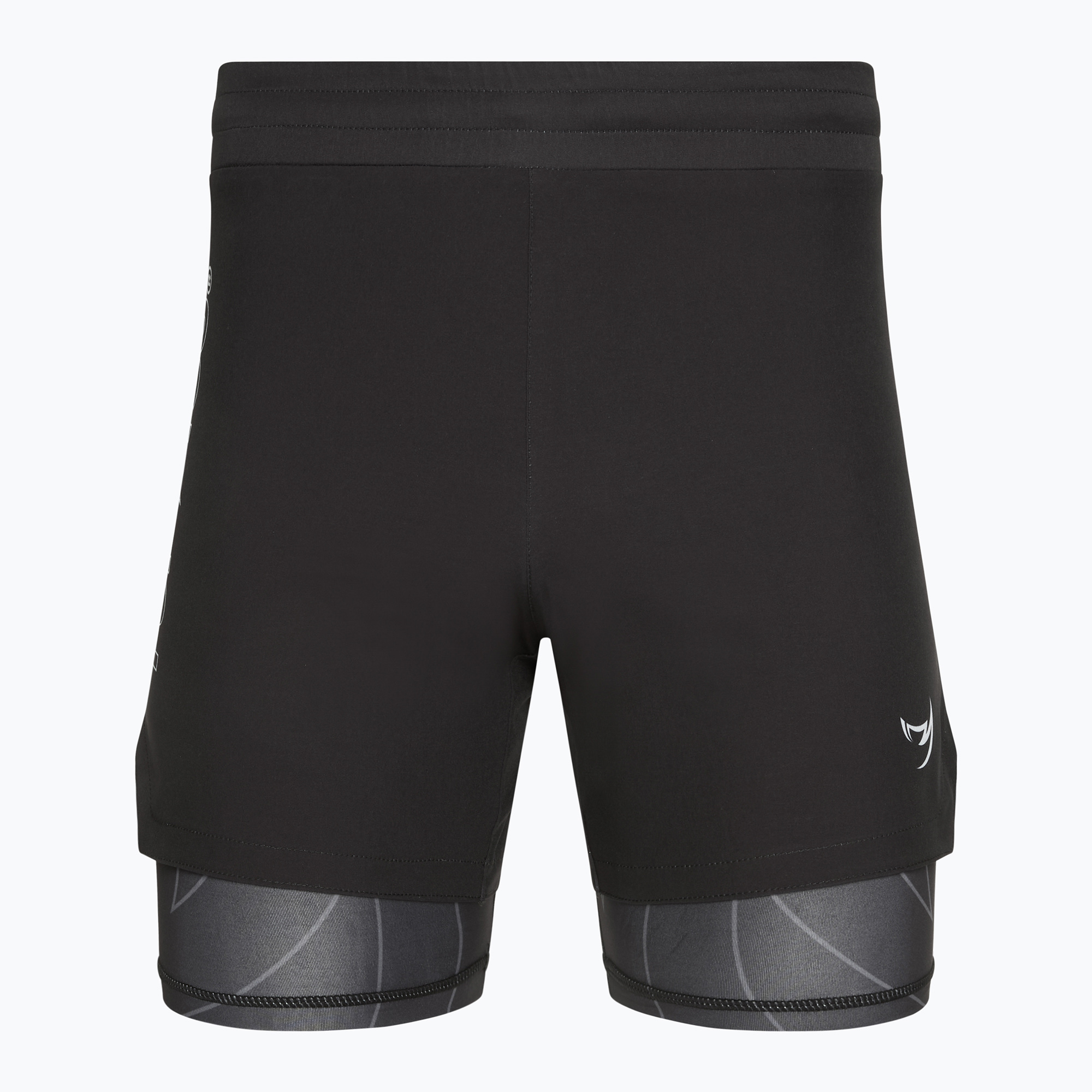 Spodenki treningowe męskie FUMETSU Icon Dual Layer Fight black 