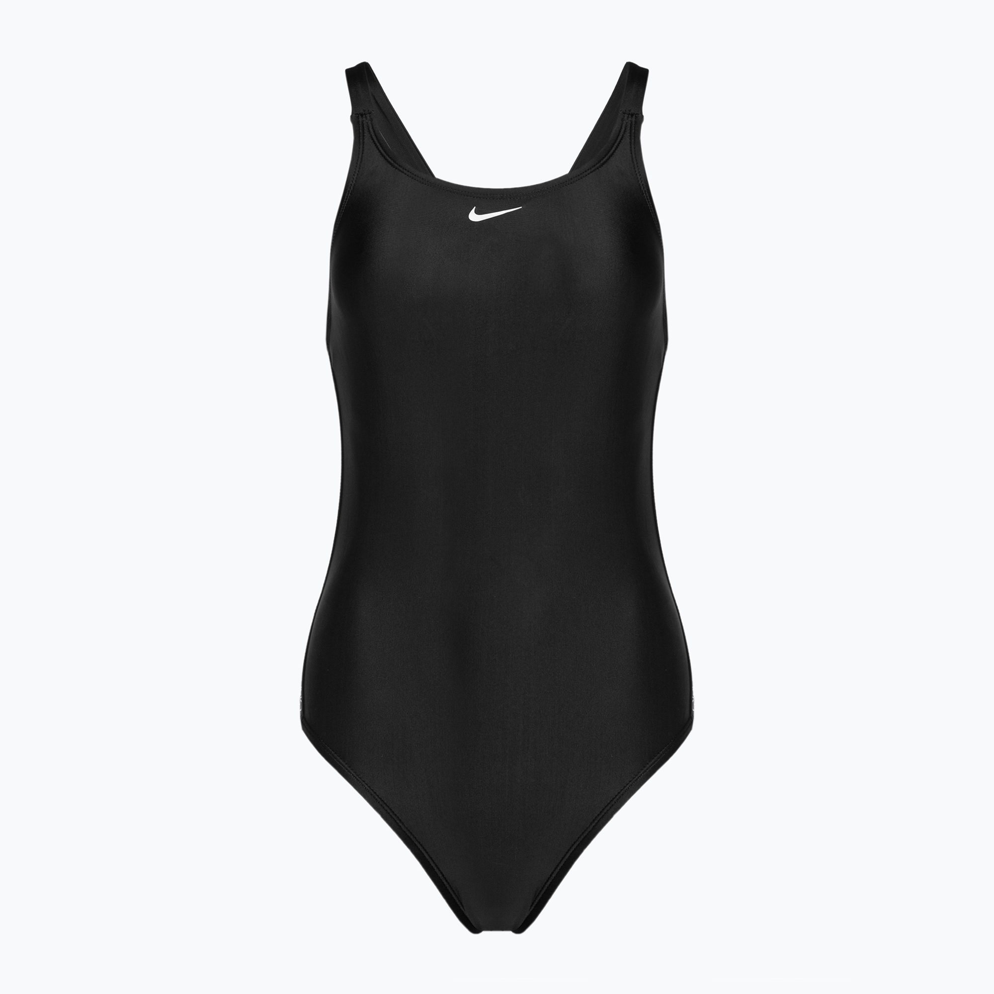 Detské jednodielne plavky Nike Logo Tape Fastback čierne NESSD190-001 (Logo Tape Fastback NESSD190-001)