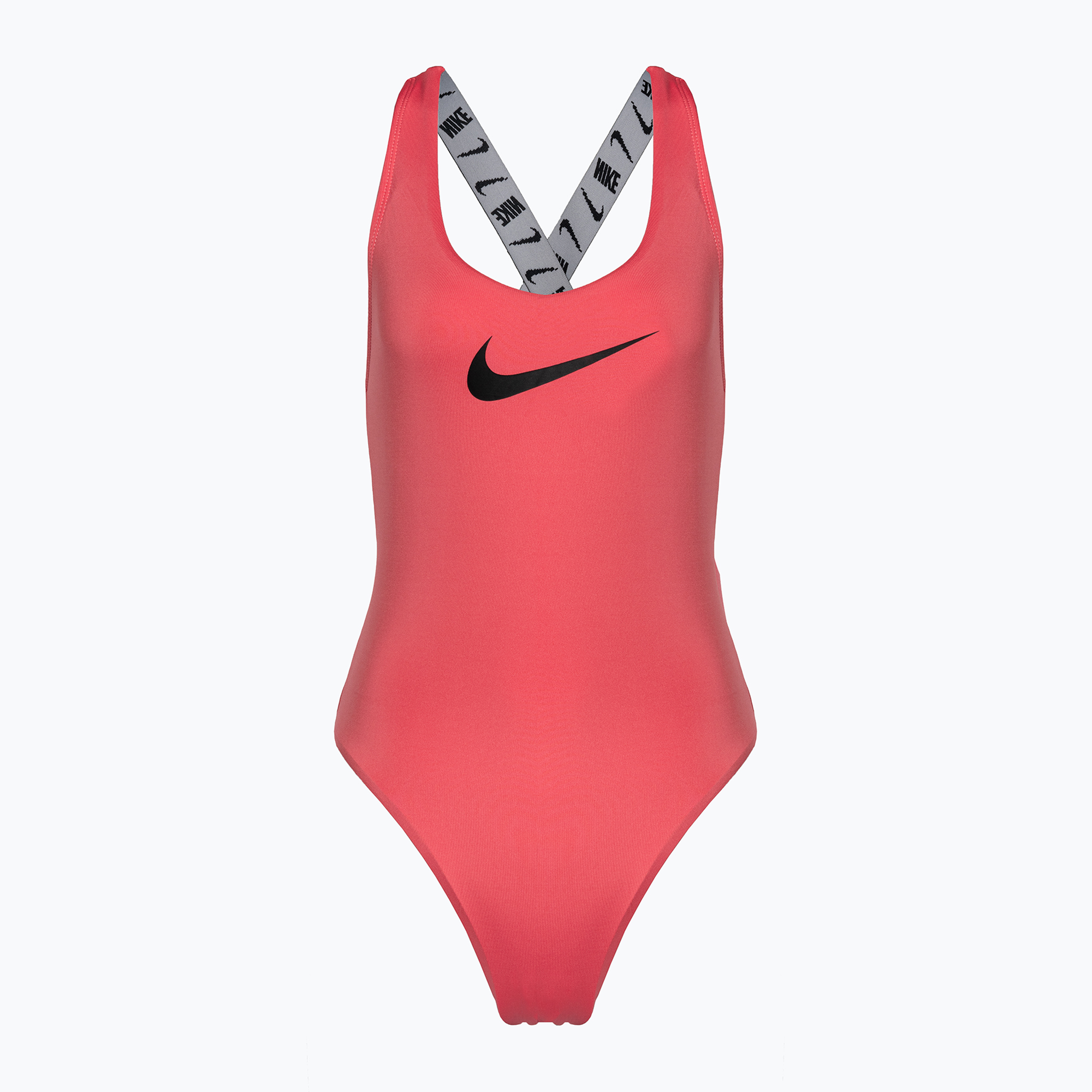 Costume intero donna Nike Logo Tape sea coral (XS) (Logo Tape NESSD299)