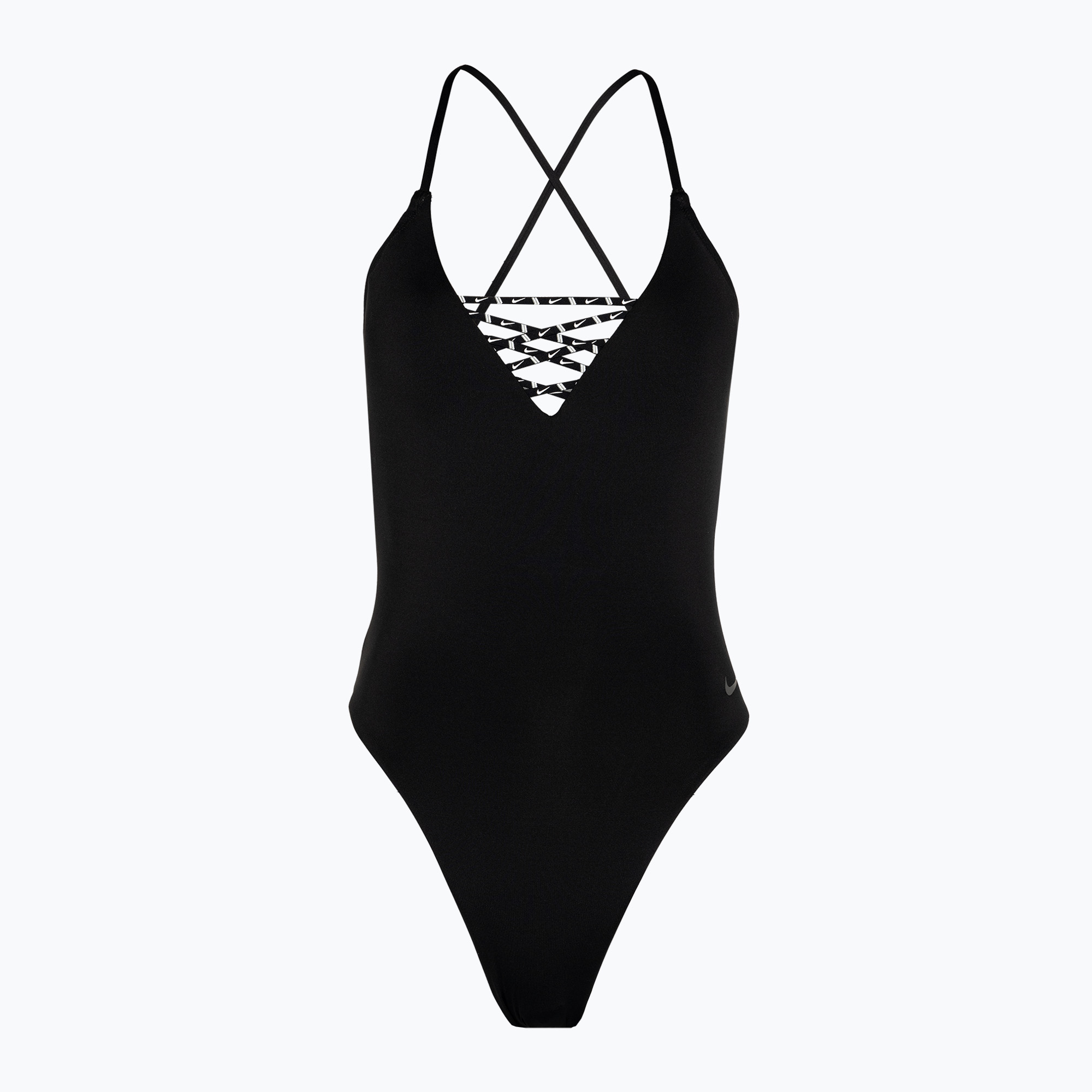 Costume intero da donna Nike Sneakerkini 2.0 Croccback nero (XS) (Sneakerkini 2.0 Croccback NESSE238)
