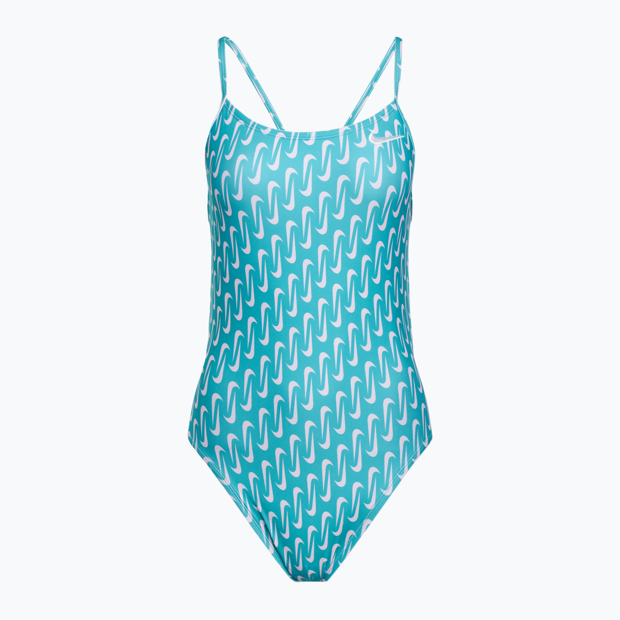 Costume intero donna Nike Hydrastrong Multi Print Cutout blu (36) (Hydrastrong Multi Print Cutout NESSE006-400)