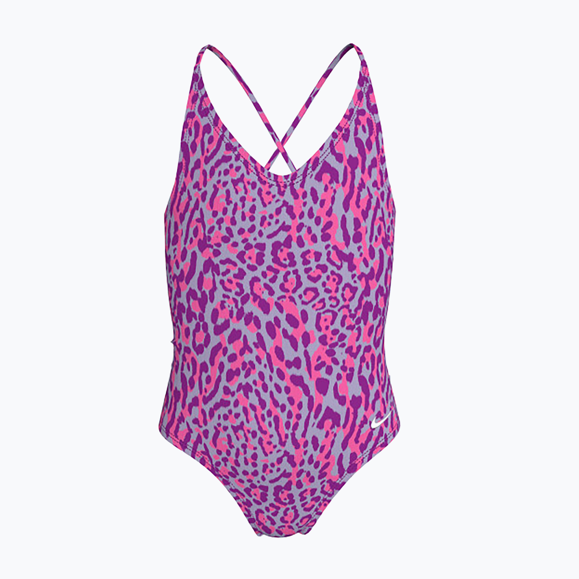 Detské jednodielne plavky Nike Wild Lace Up vivid purple (Wild Lace Up NESSF726-560)
