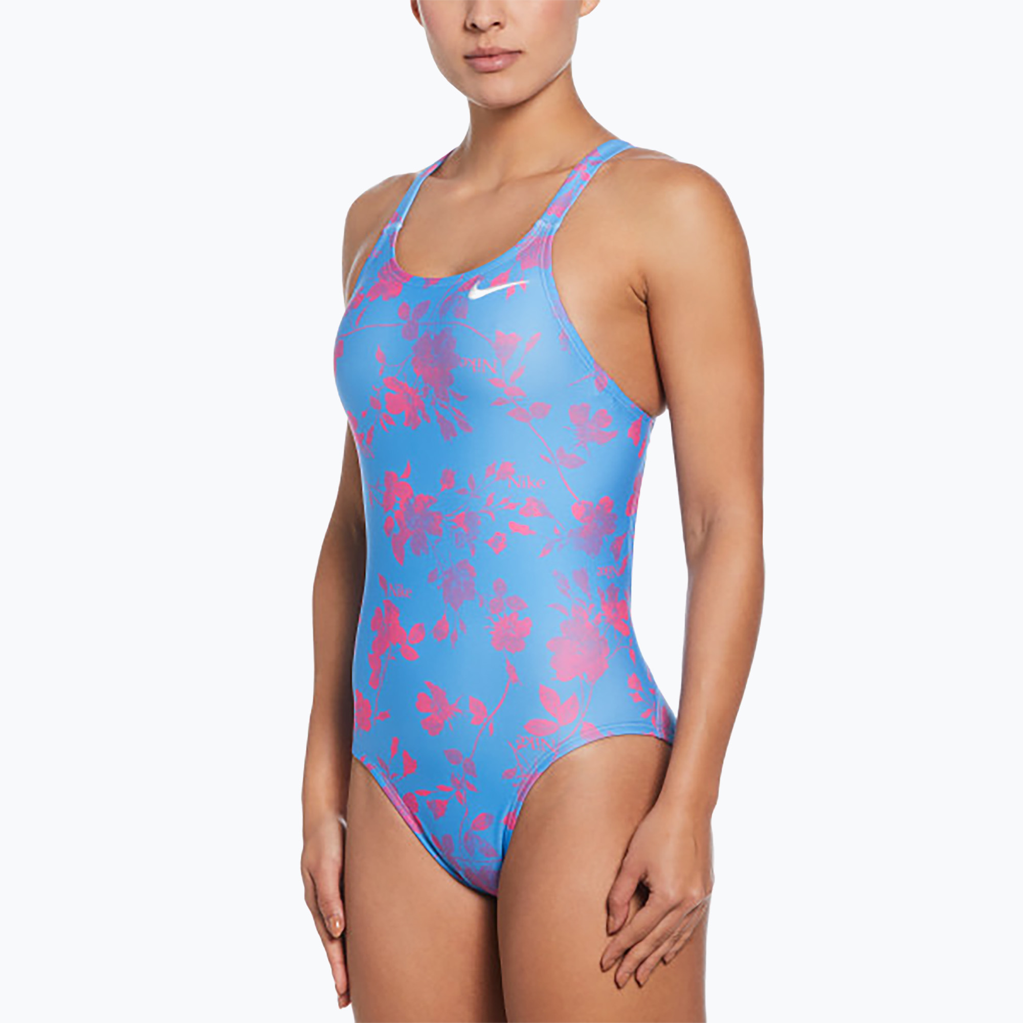 Costume intero donna Nike Hydrastrong Fastback blu università (36) (Hydrastrong Fastback NESSF014-438)