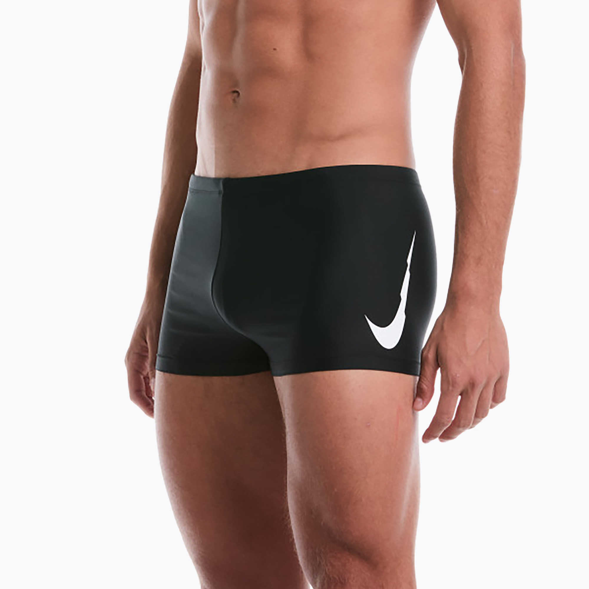 Men's swim boxers Nike Logo Graphic Square Leg black (L)