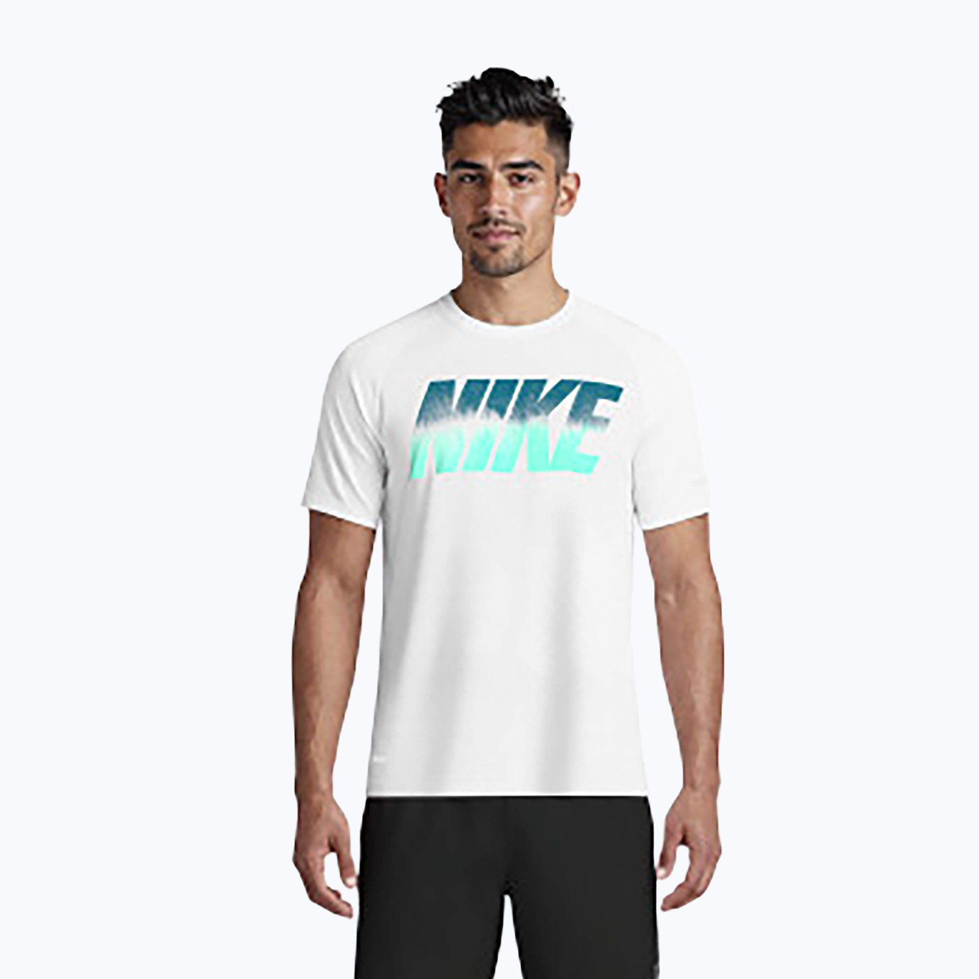 Koszulka męska Nike Hydroguard Ocean Merge white