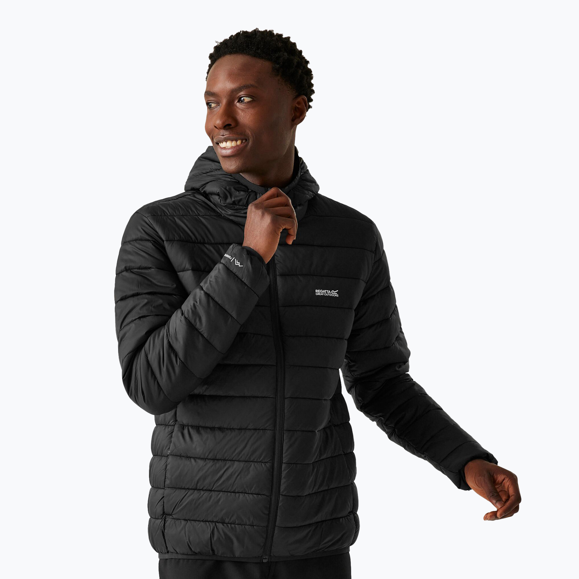 Kurtka męska REGATTA Hooded Marizion black 
