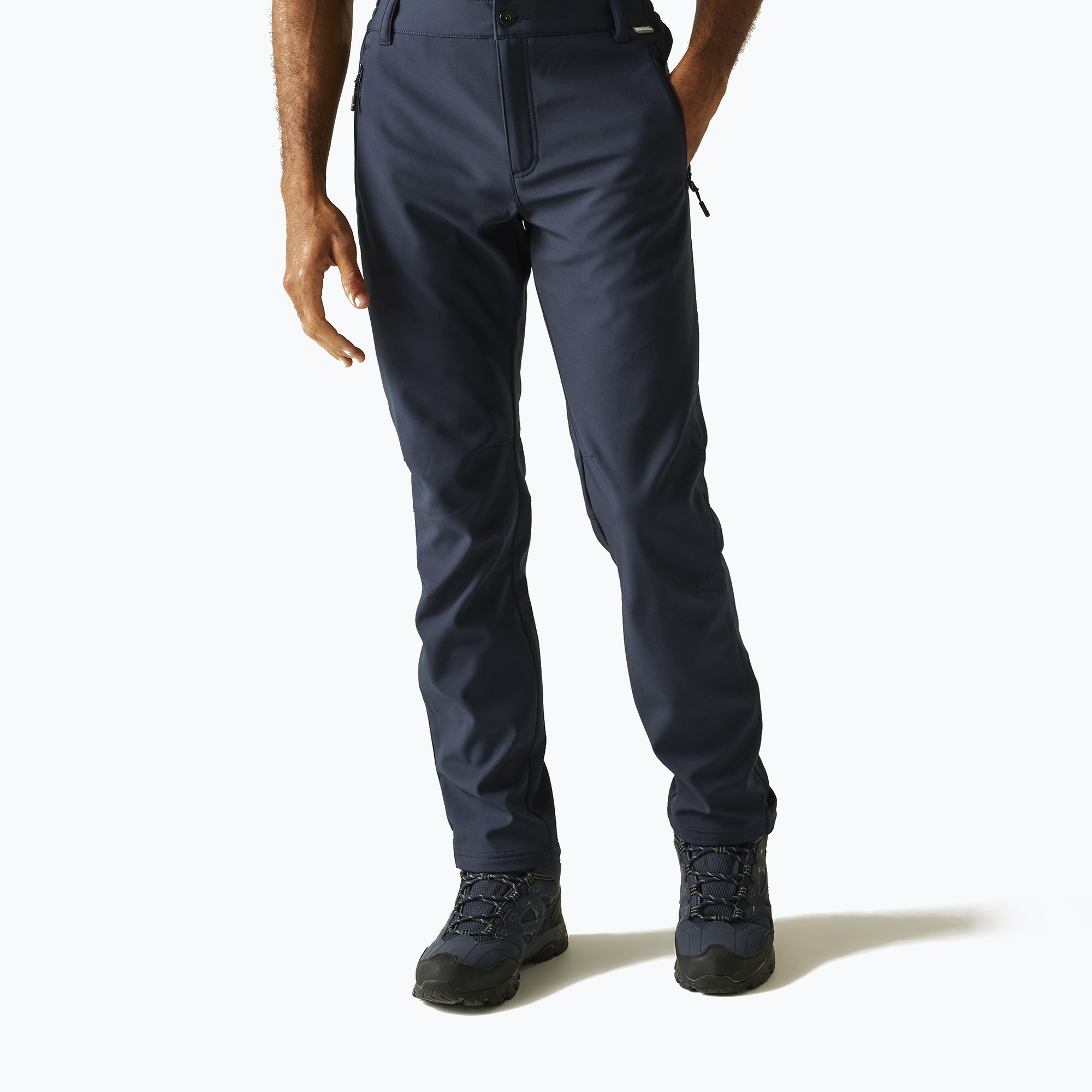 Spodnie softshell męskie REGATTA Geo Softshell II navy 