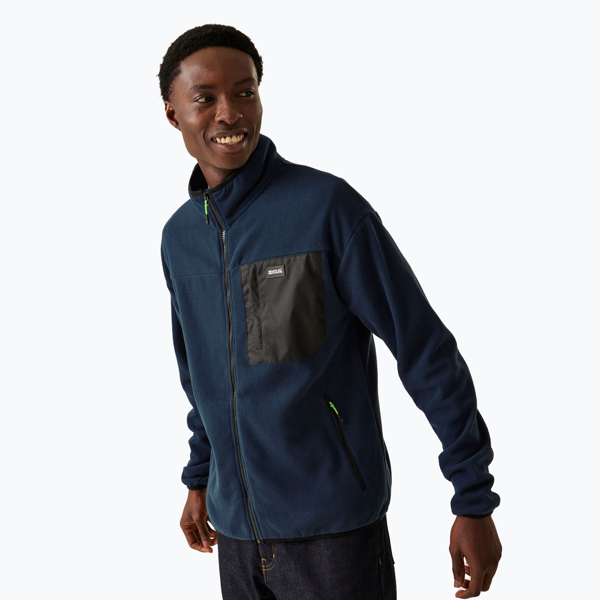 Bluza polarowa męska REGATTA Frankie Full Zip navy 