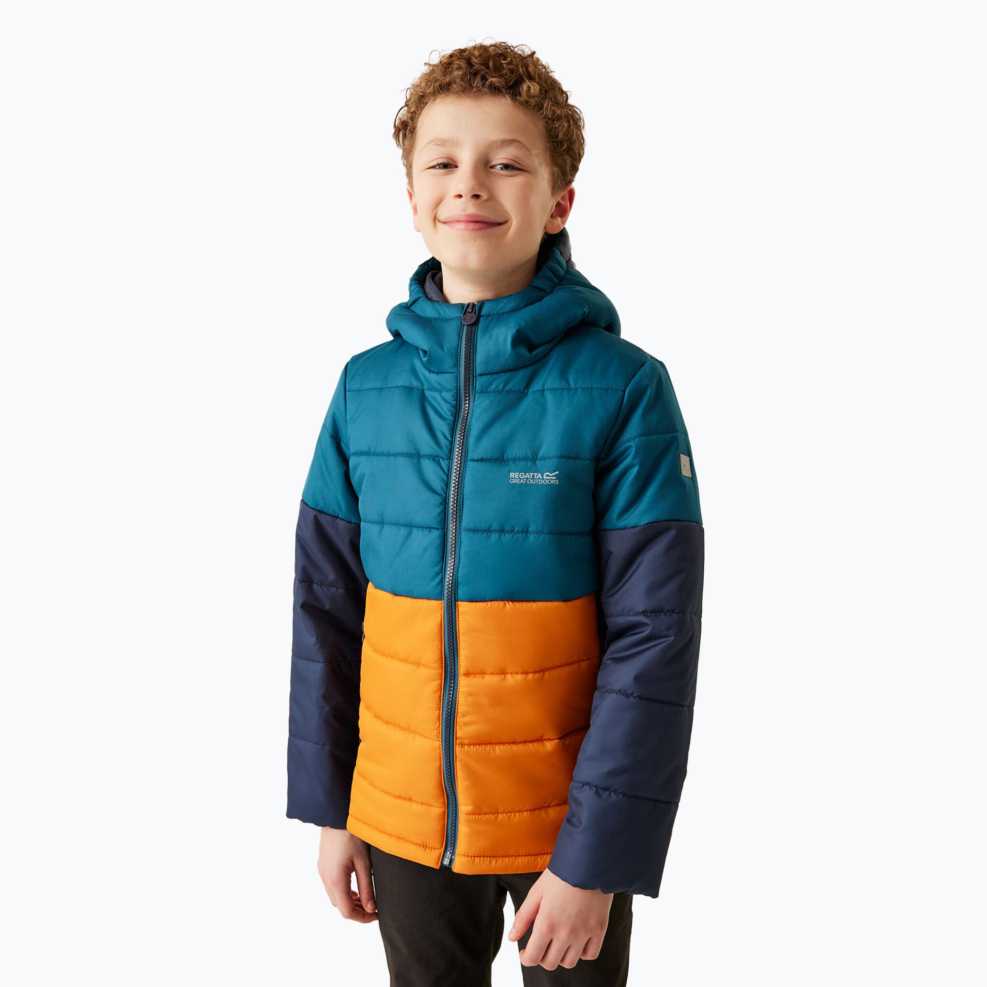 Piumino da bambino REGATTA LoftHouse VIII blu marocchino/fox (9-10) (LoftHouse VIII RKN157)