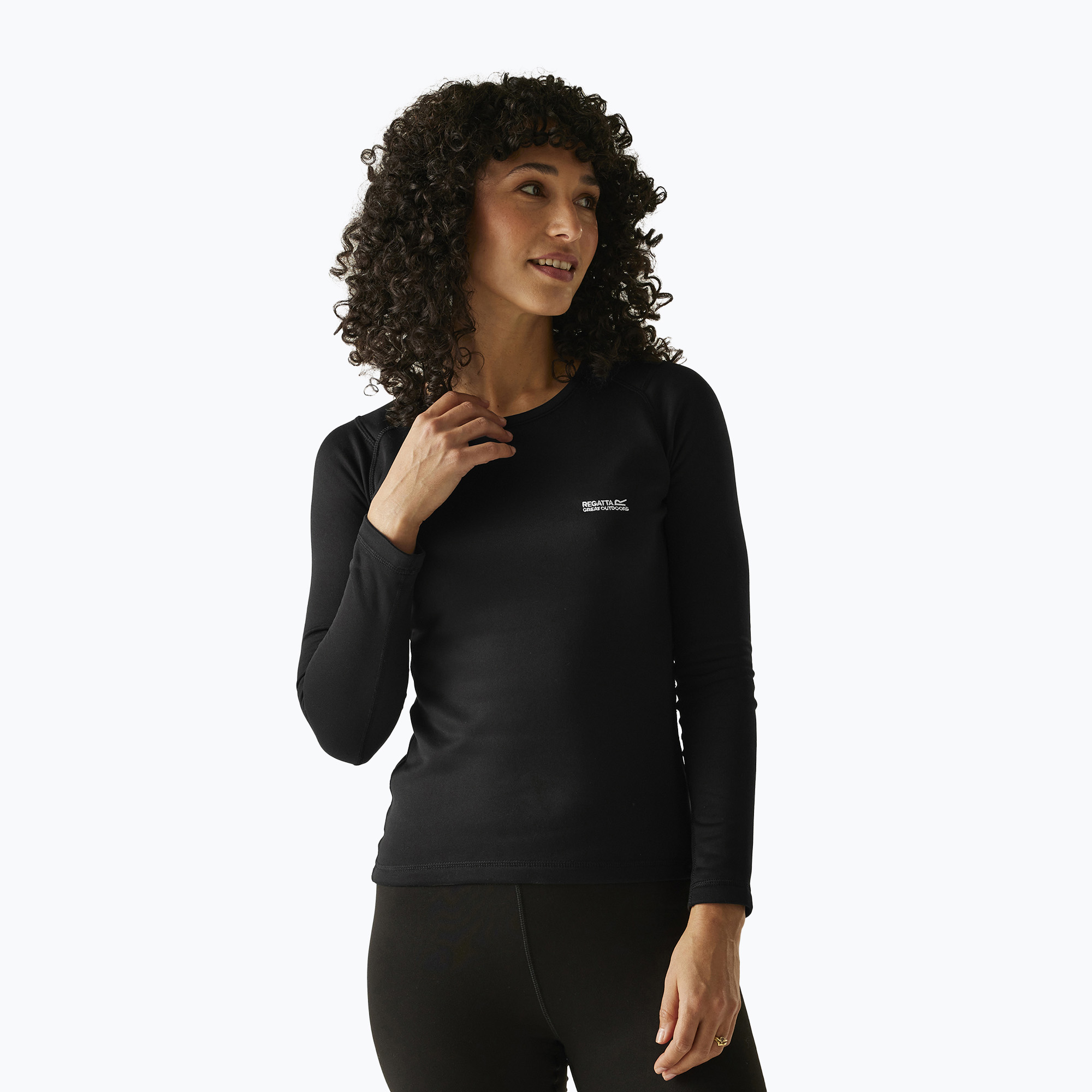Dámsky komplet termo bielizne Regatta Thermal Baselayer black