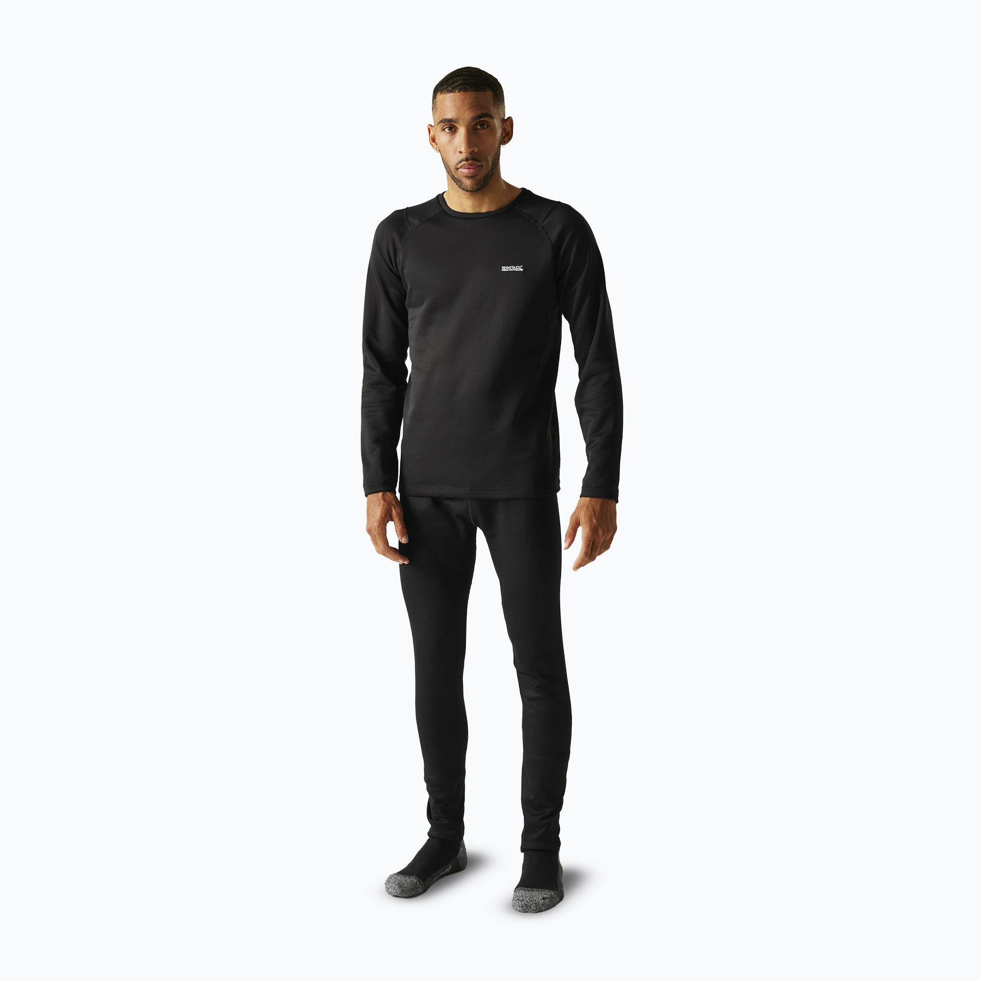 Комплект мъжко термоактивно бельо Regatta Thermal Baselayer black