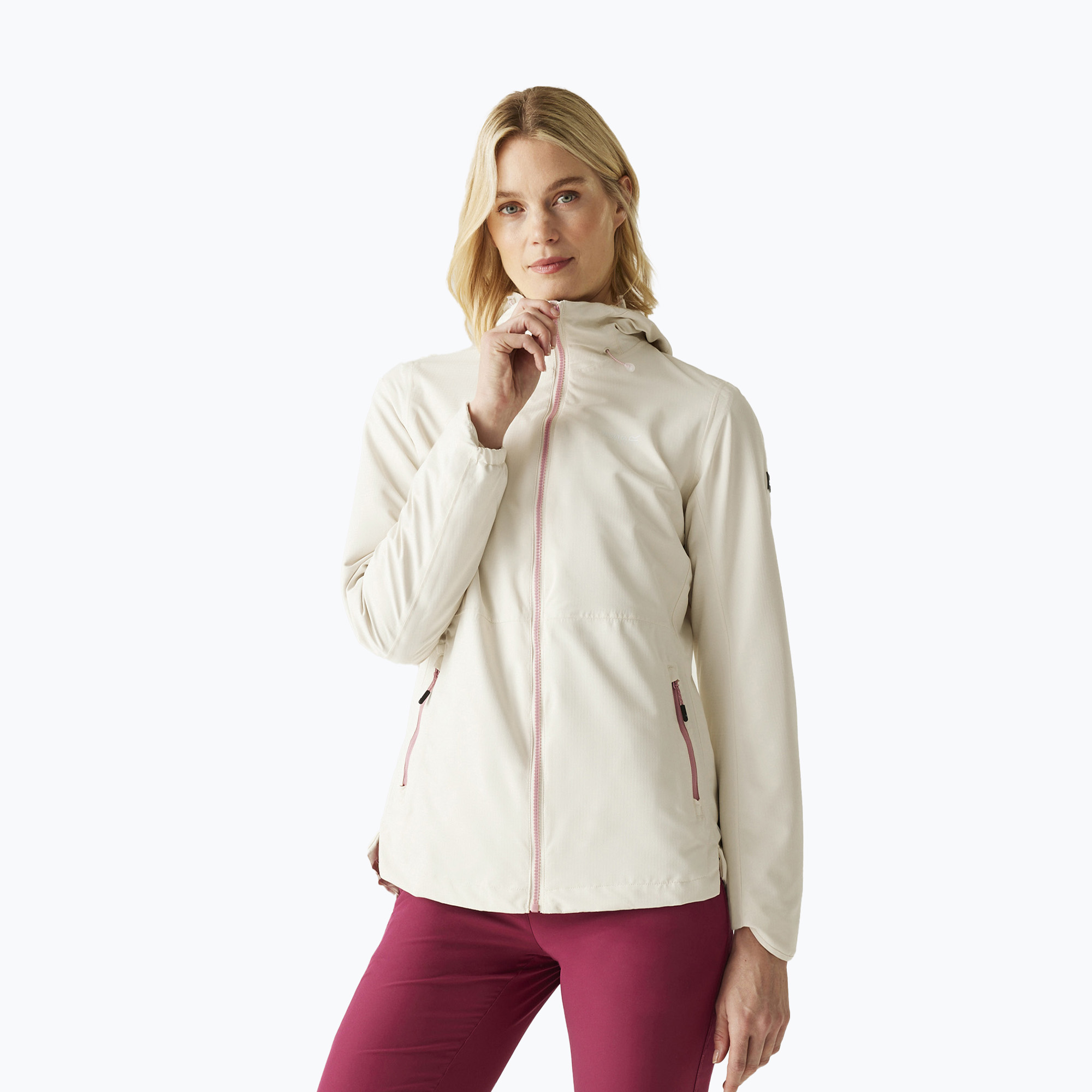 Kurtka przeciwdeszczowa damska REGATTA Hamara IV light vanilla 