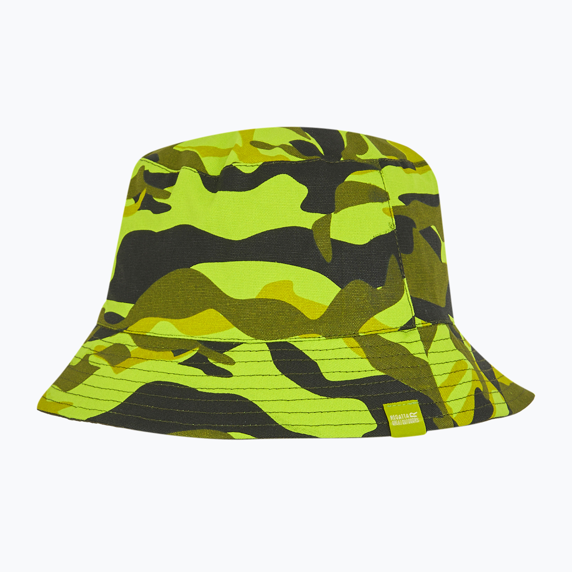 Detský klobúk REGATTA The Flip grenoble green camo/nephrite green (The Flip RKC251-583)