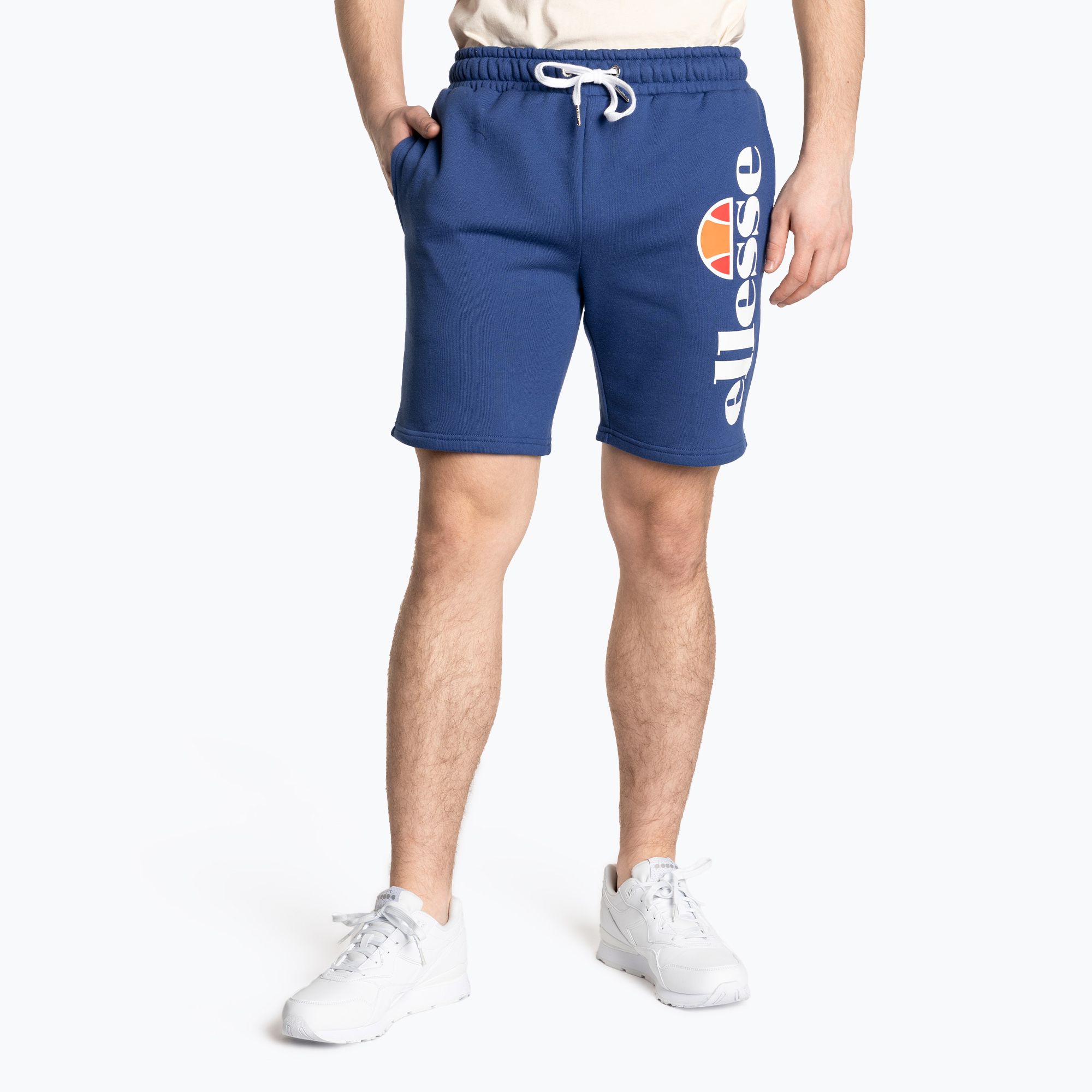 Spodenki męskie Ellesse Bossini Fleece navy 