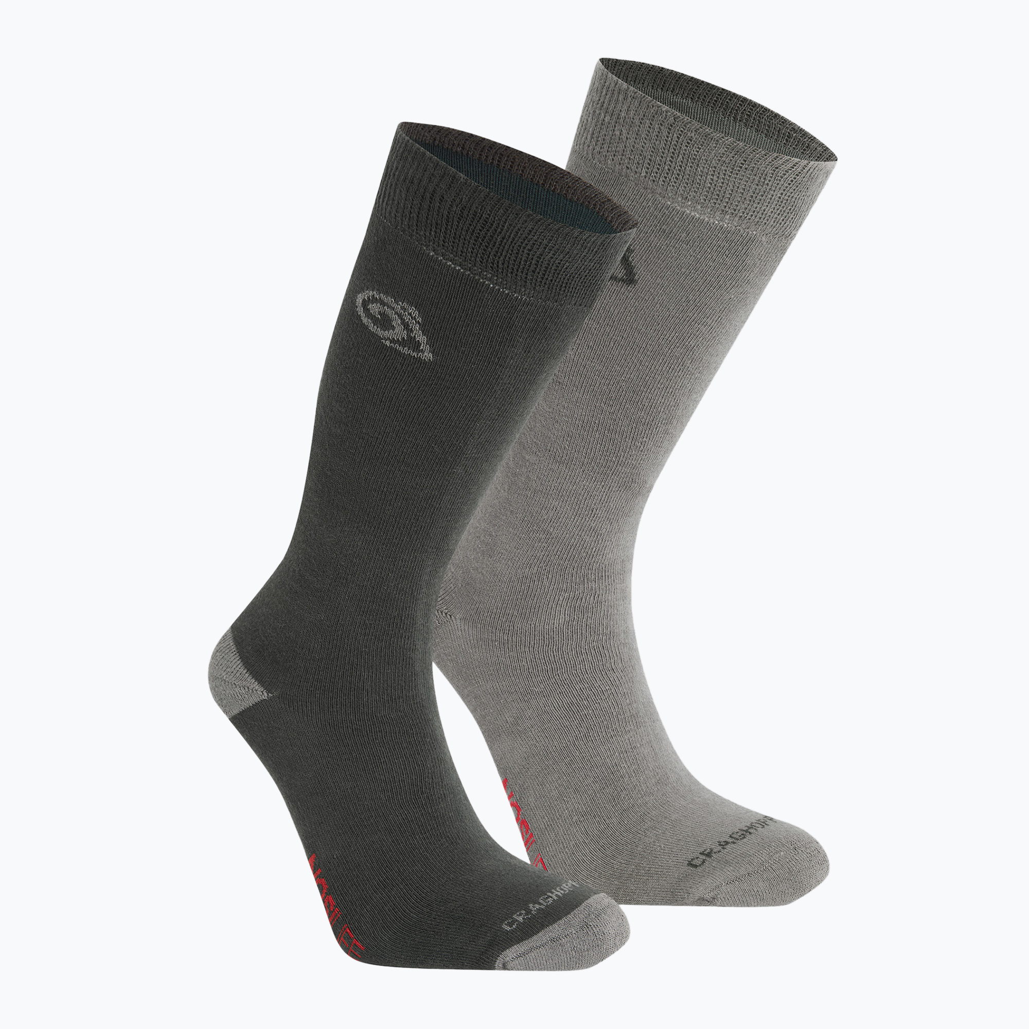 Skarpety Craghoppers NosiLife TwinPck 2 pary black pepper/mid grey 