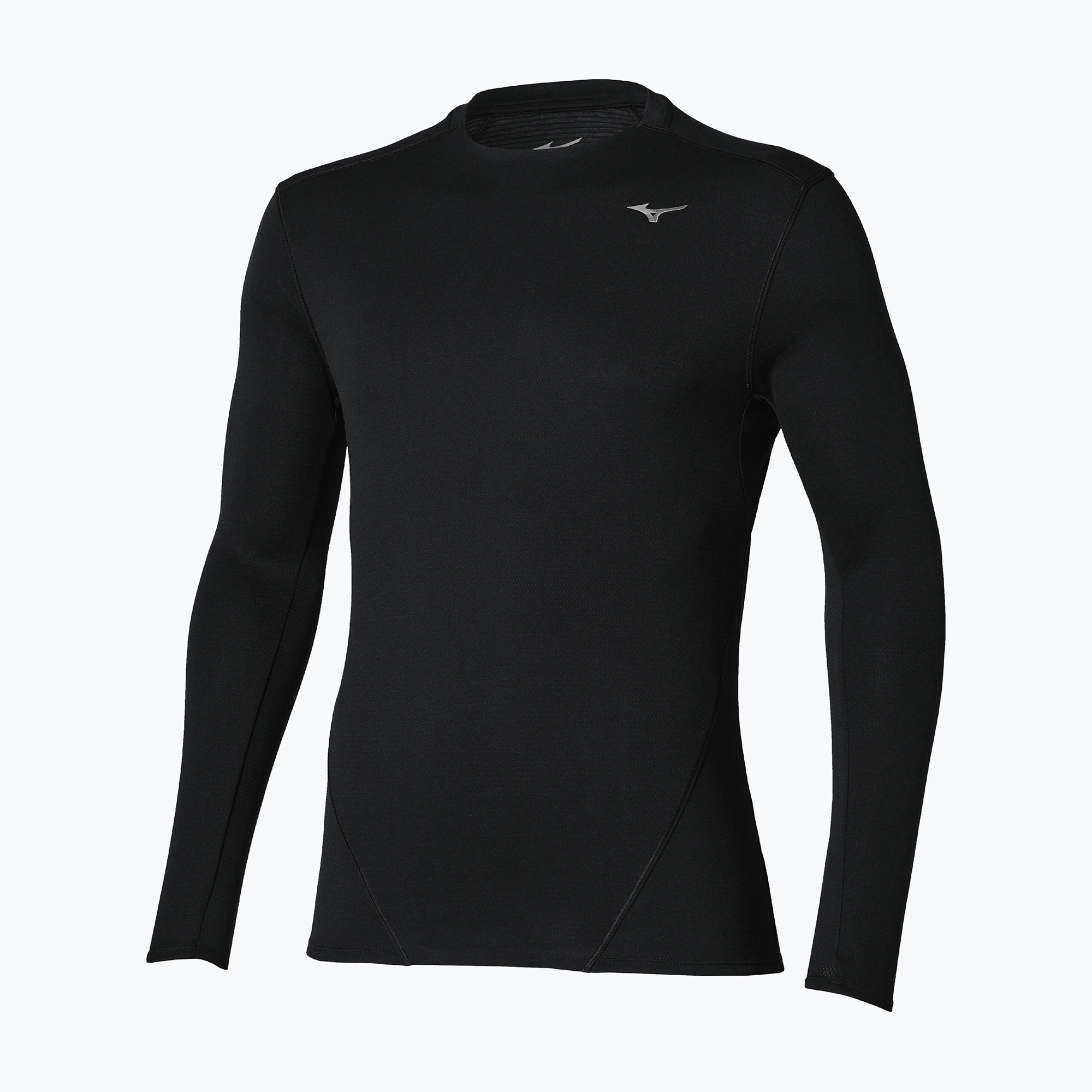 Мъжка блуза за бягане с дълъг ръкав Mizuno Tech Thermal Charge Breath Thermo Long Sleeve Tee black