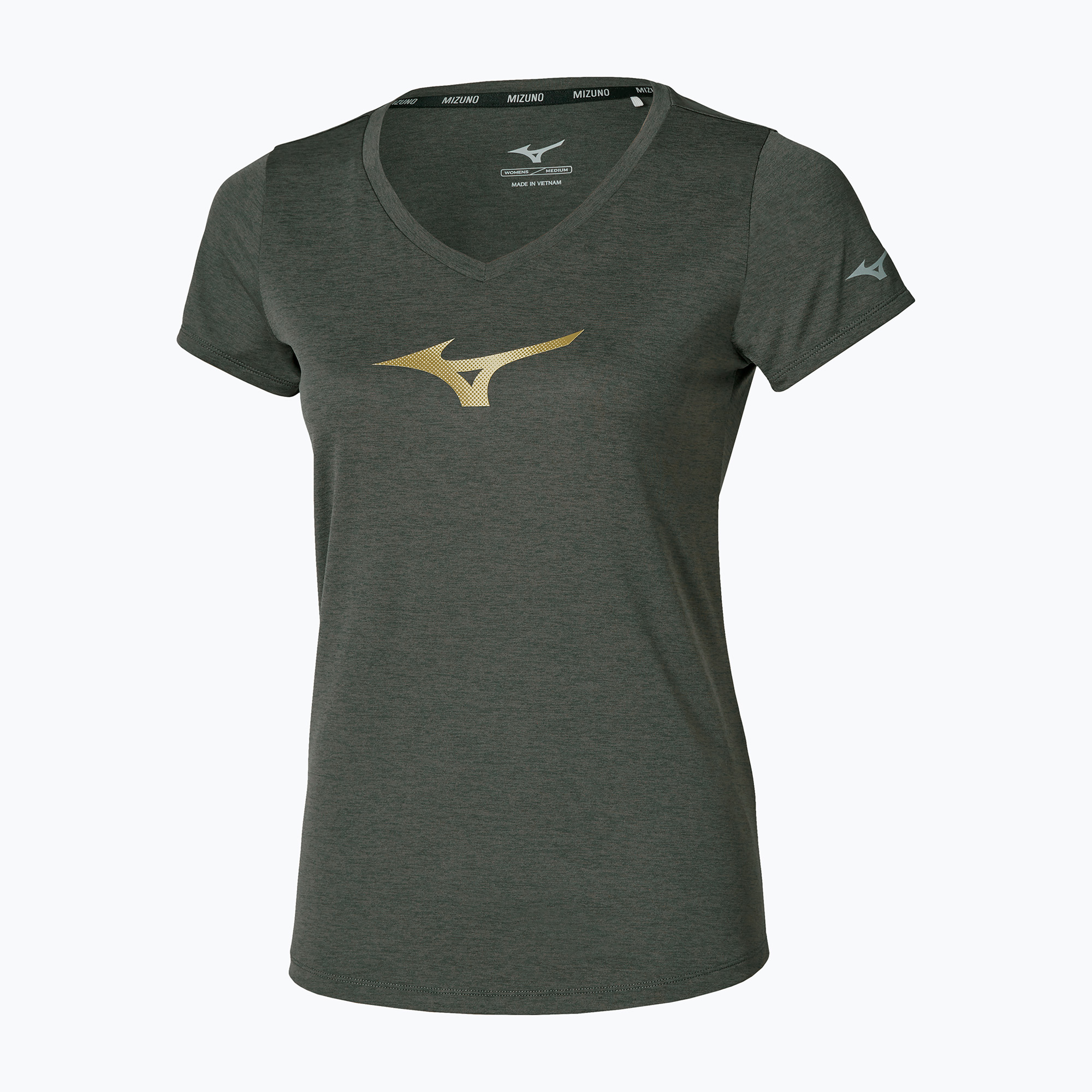 Дамска тениска за бягане Mizuno Core Runbird Forest Night