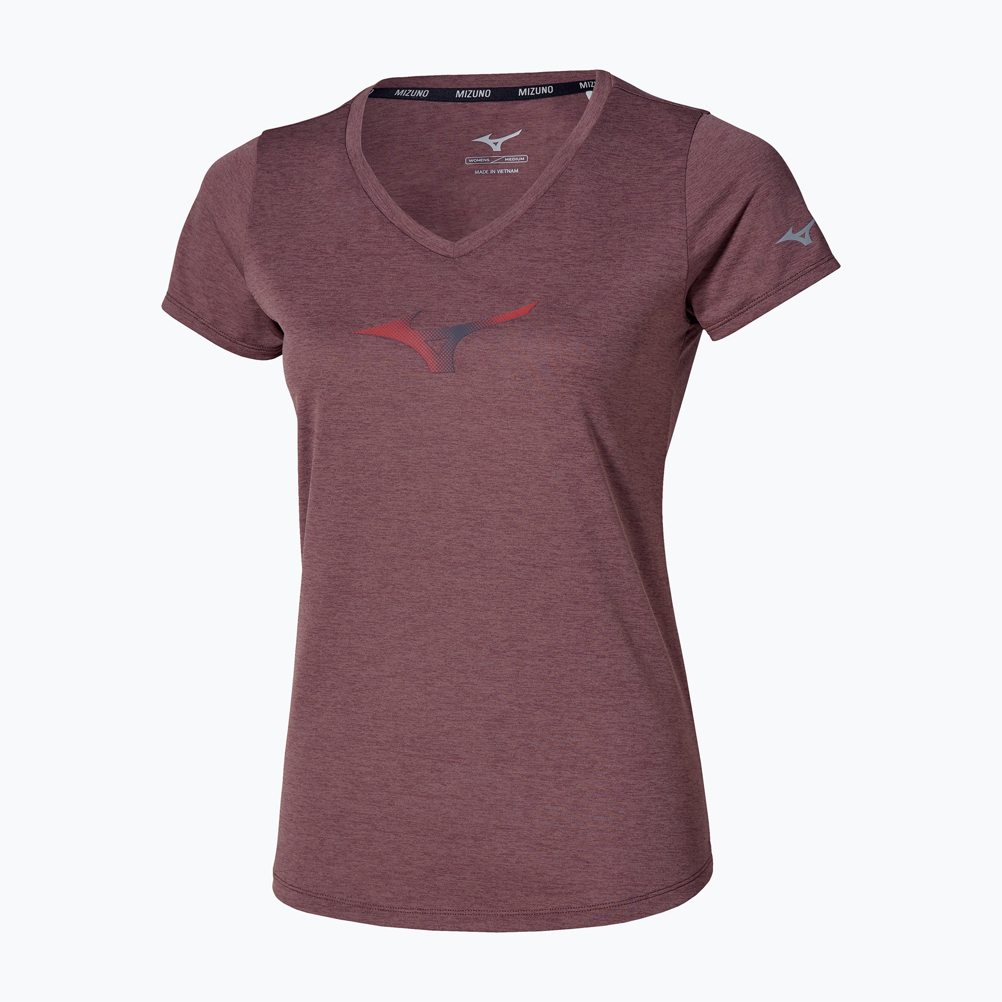 Дамска тениска за бягане Mizuno Core Runbird Pepper Corn