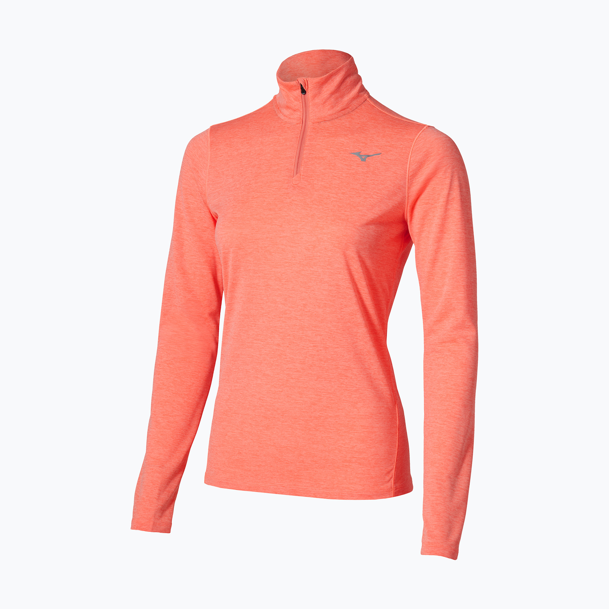 Дамски суитшърт за бягане Mizuno Core Impulse Half Zip Long Sleeve Tee desert flower