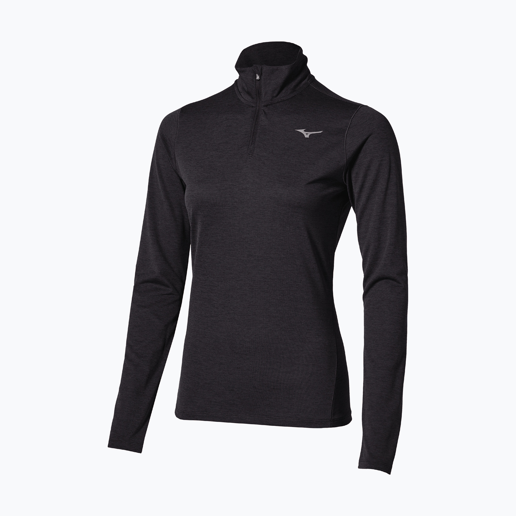 Дамски суитшърт за бягане Mizuno Core Impulse Half Zip Long Sleeve Tee phantom