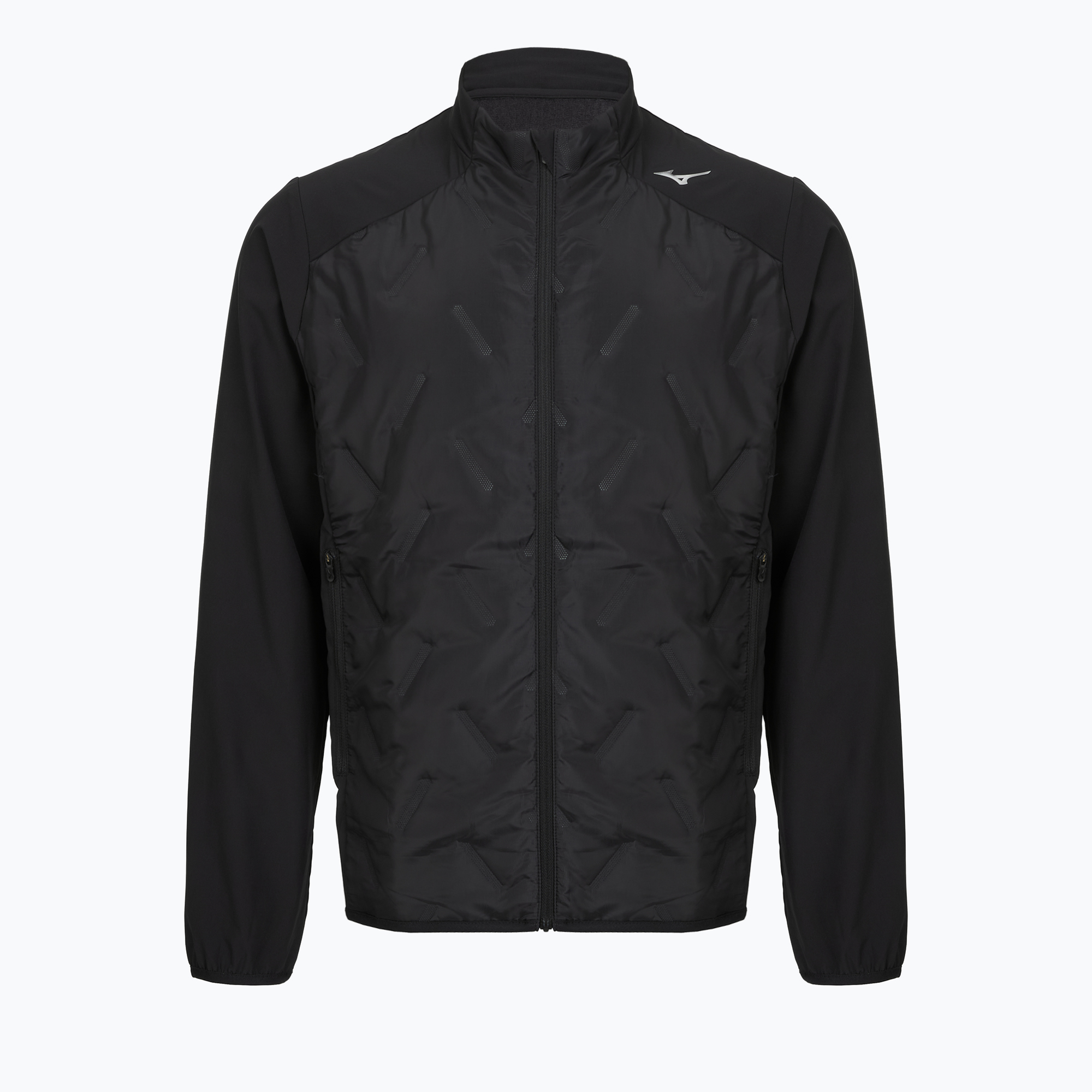 Мъжко яке за бягане Mizuno Tech Techfill Breath Thermo Jacket black