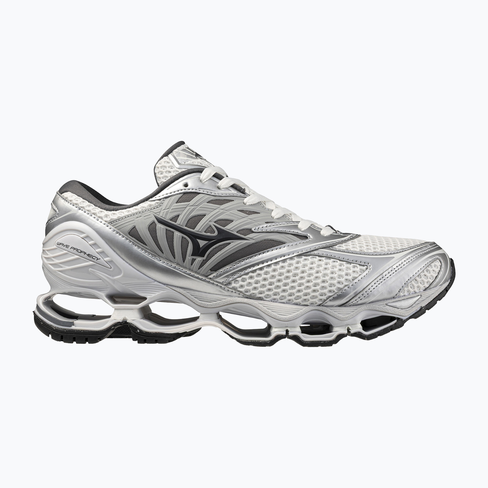 Обувки Mizuno Wave Prophecy LS gf white/iron gate/silver