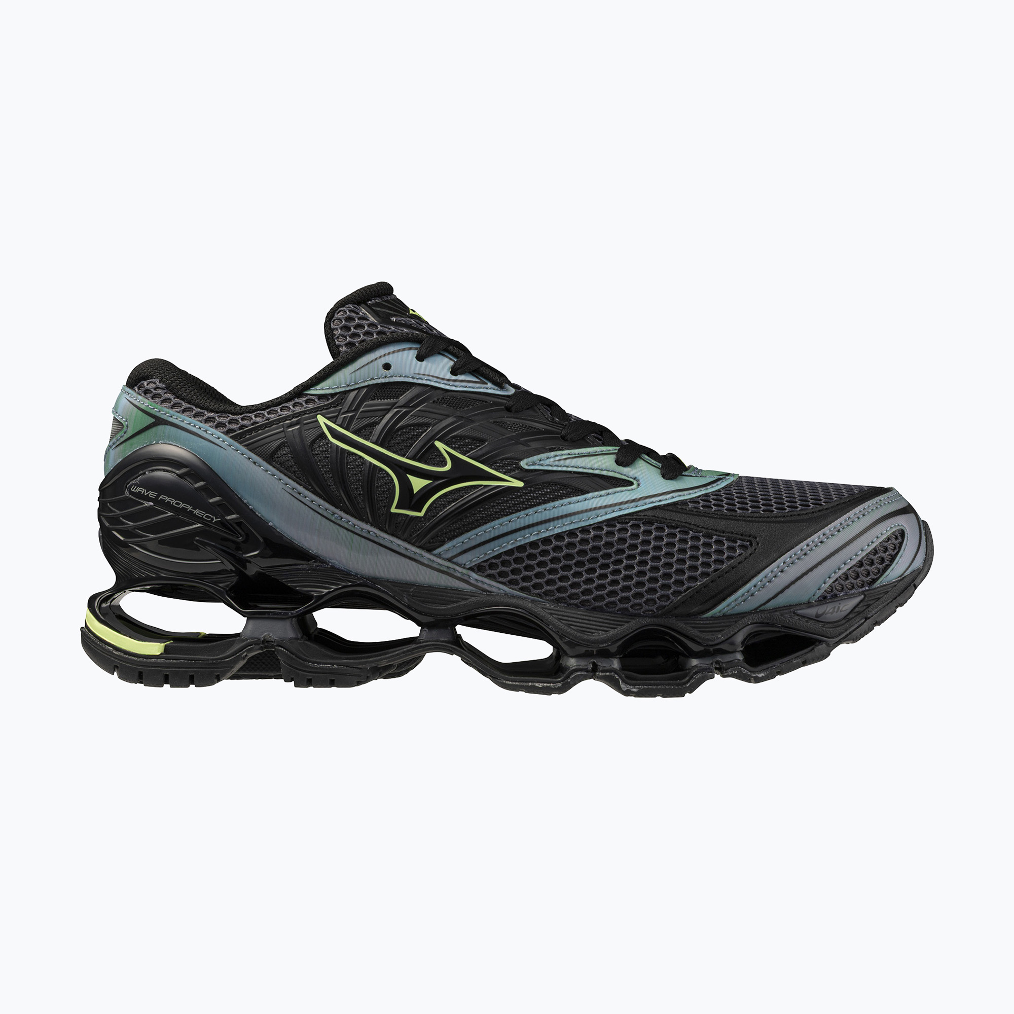 Обувки Mizuno Wave Prophecy LS black sand/grossular green/black
