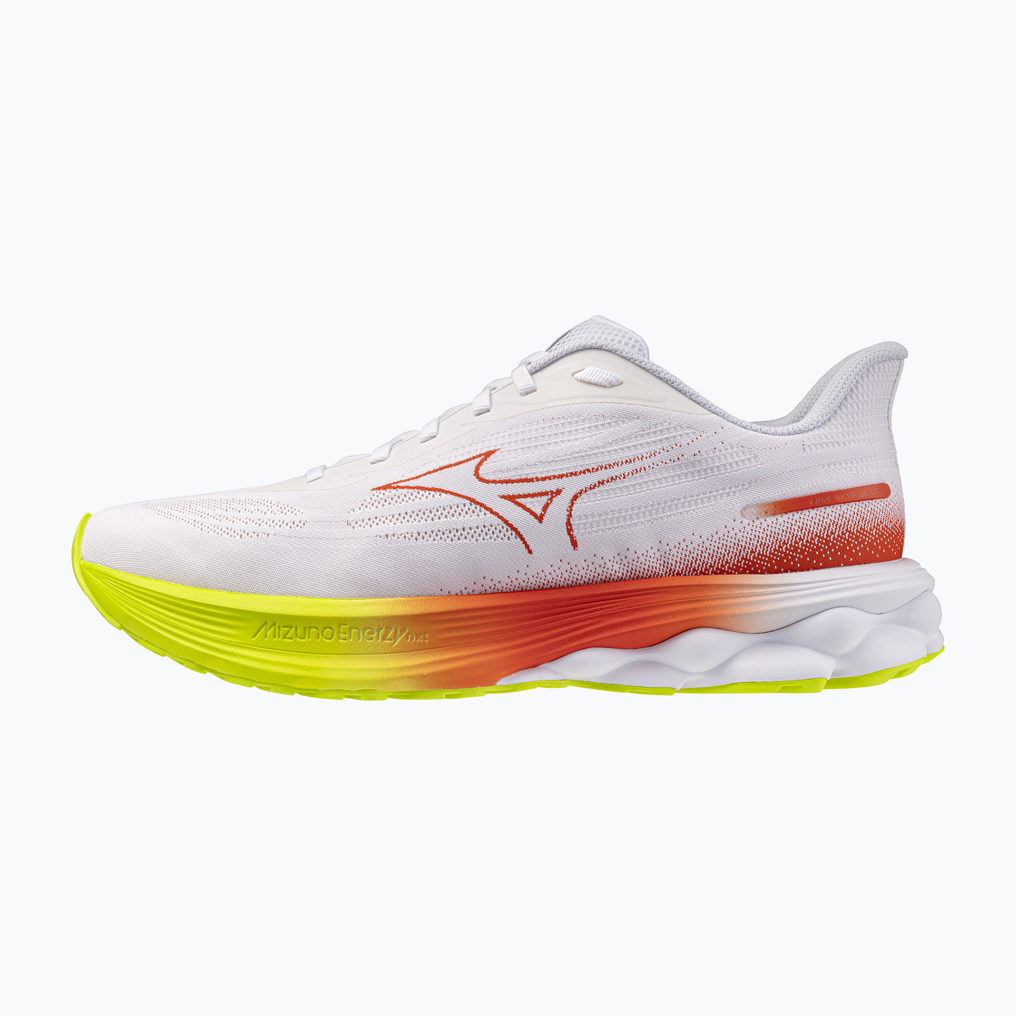 Мъжки обувки за бягане  Mizuno Wave Skyrise 7 white/orange/evening primrose