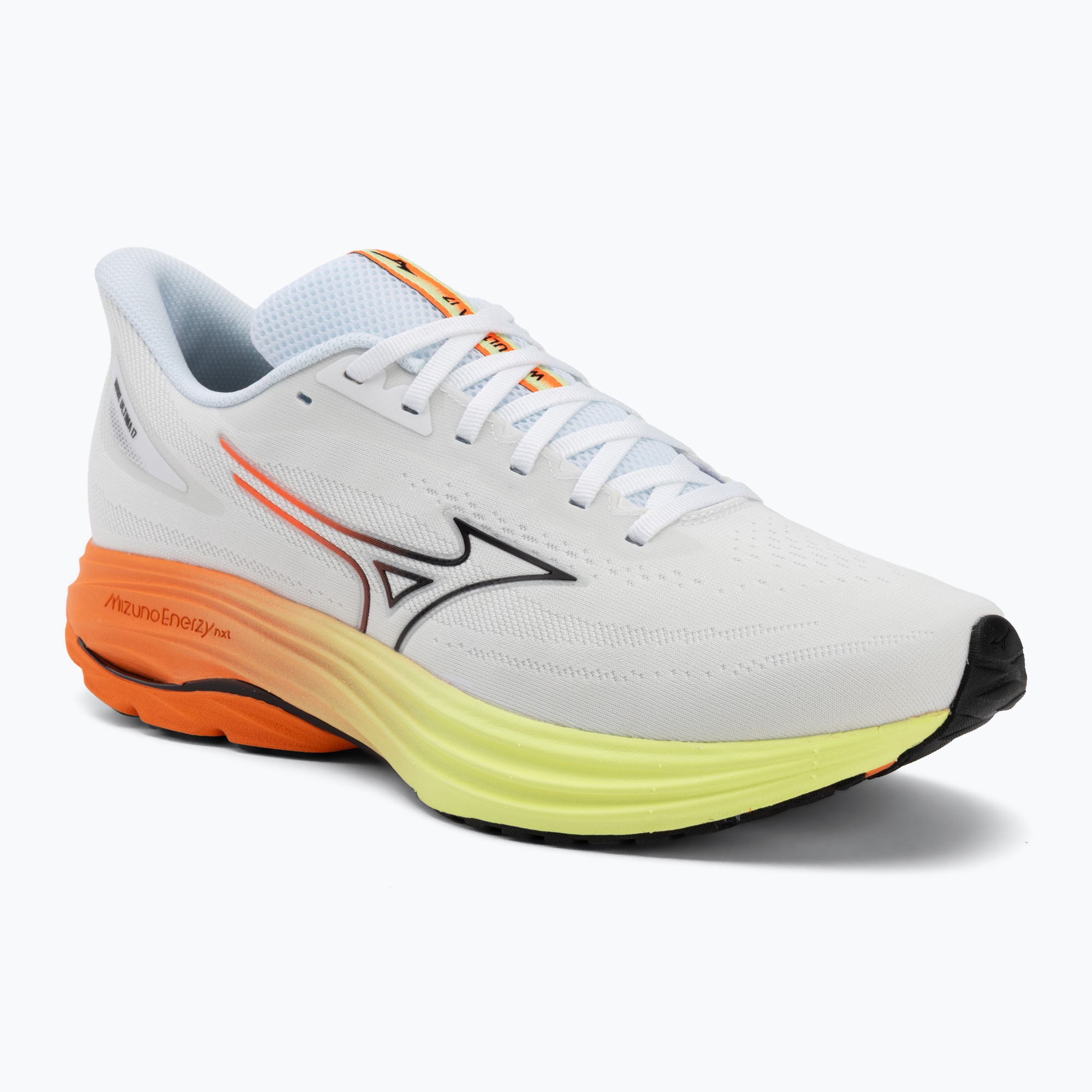 Мъжки обувки за бягане  Mizuno Wave Ultima 17 white/black/lava orange