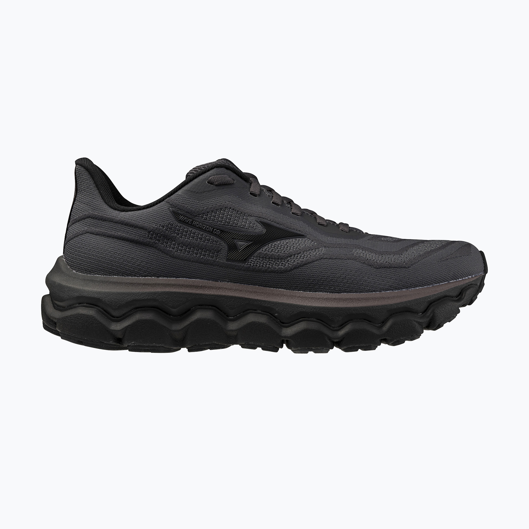Încălțăminte de alergare pentru bărbați Mizuno Wave Horizon 9 blackened pearl/black/peppercorn