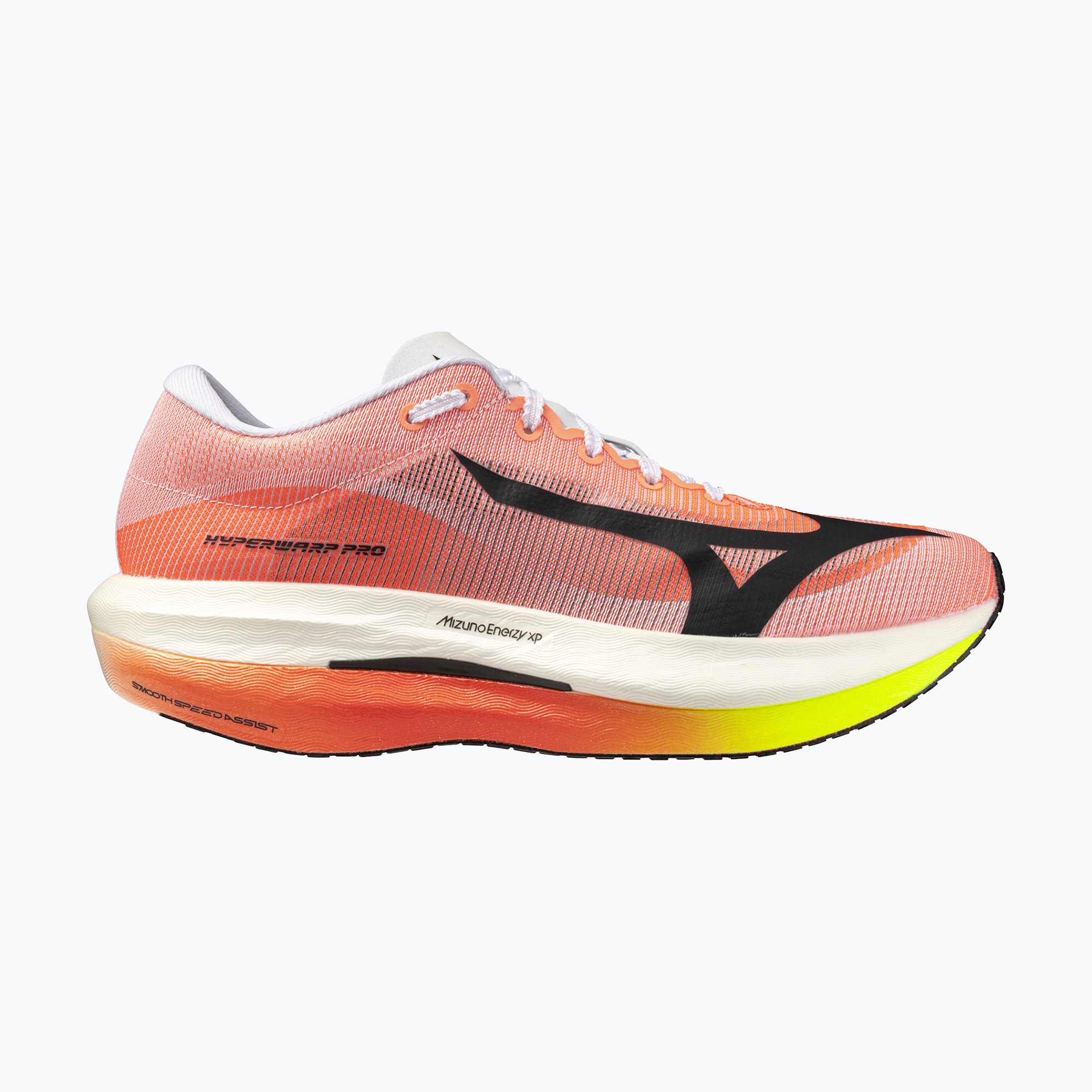 Încălțăminte de alergare Mizuno Hyperwarp Pro white/black/lava orange