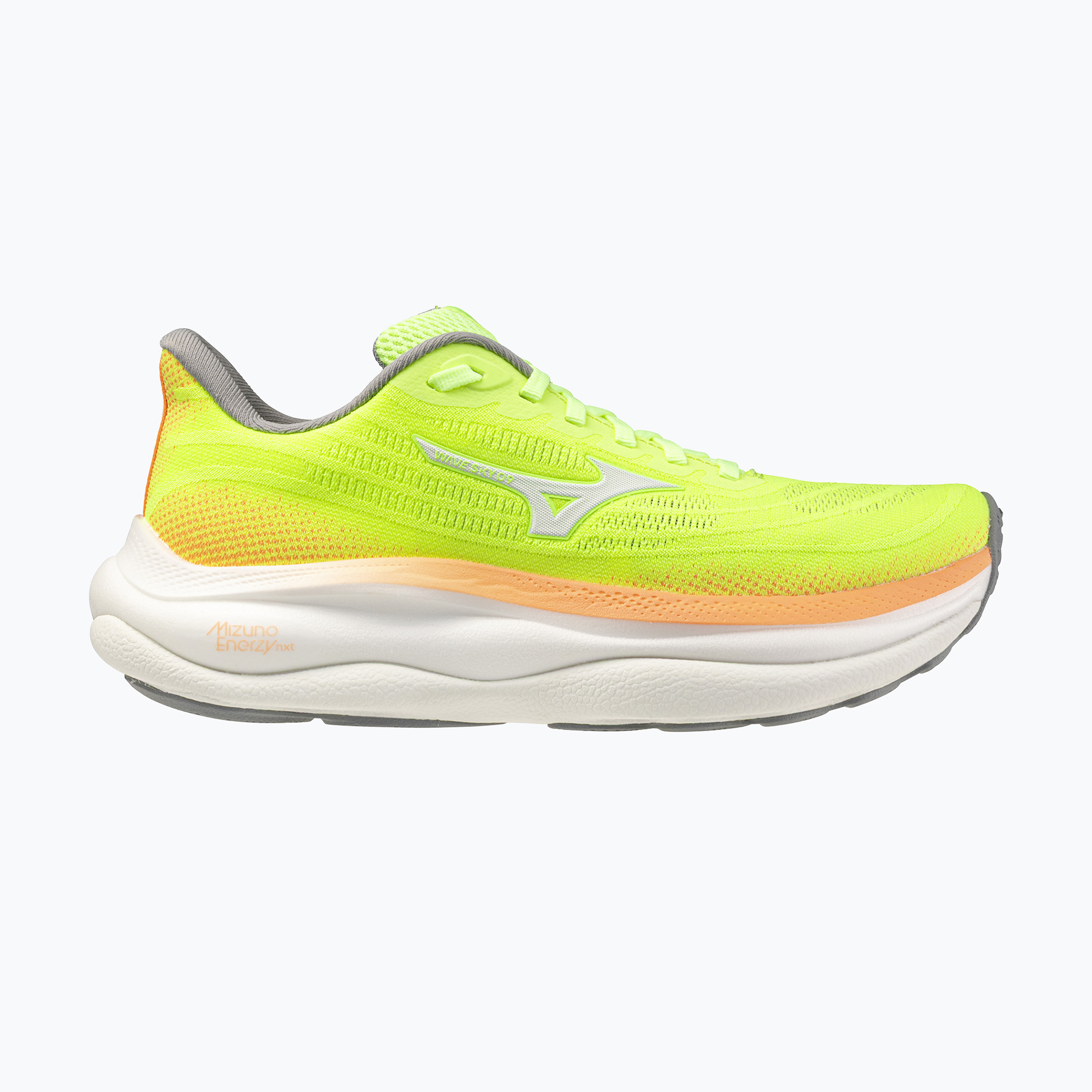 Încălțăminte de alergare pentru femei Mizuno Wave Sky 9 lime pulp/white/flamingo coral