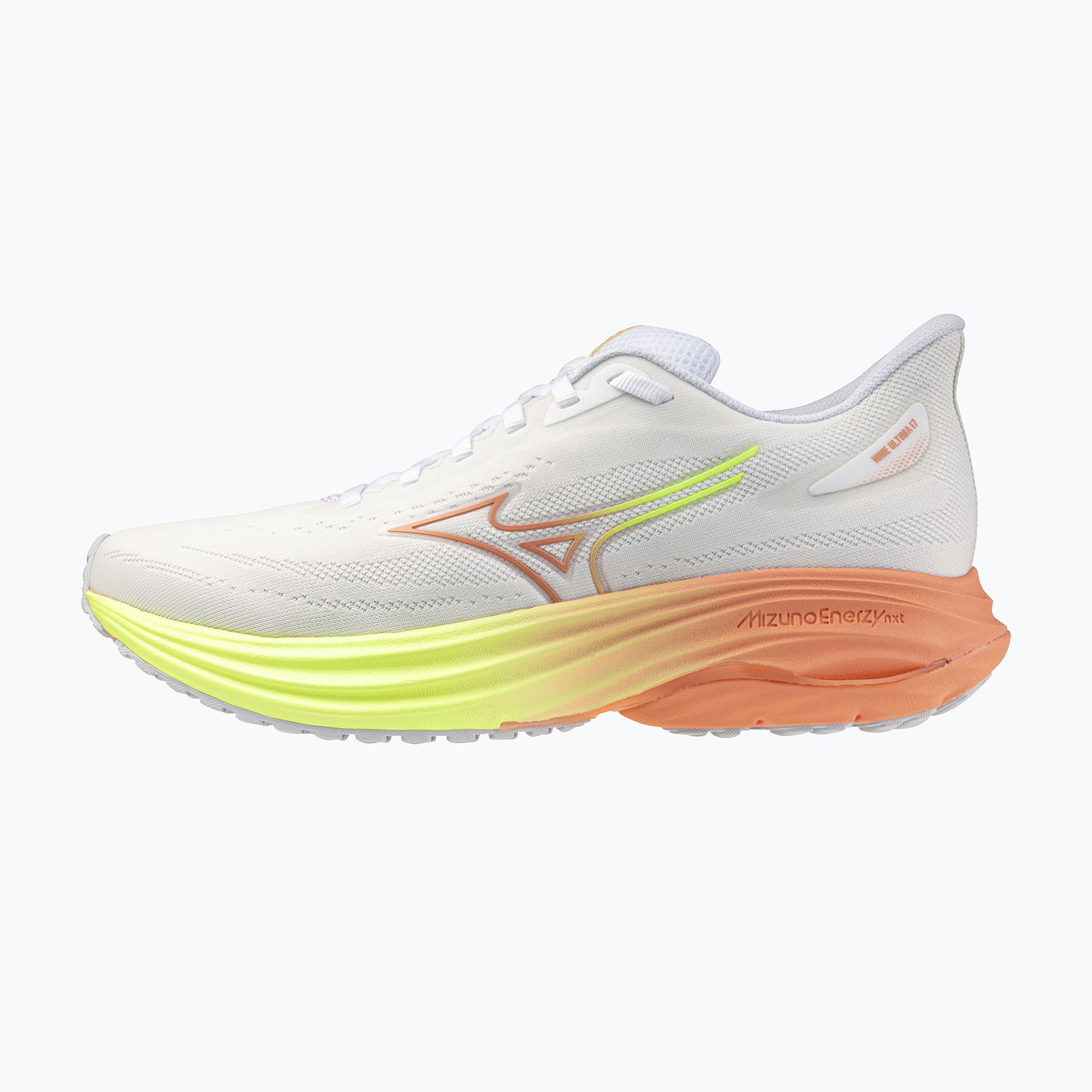 Încălțăminte de alergare pentru femei Mizuno Wave Ultima 17 white/desert flower/lime pulp