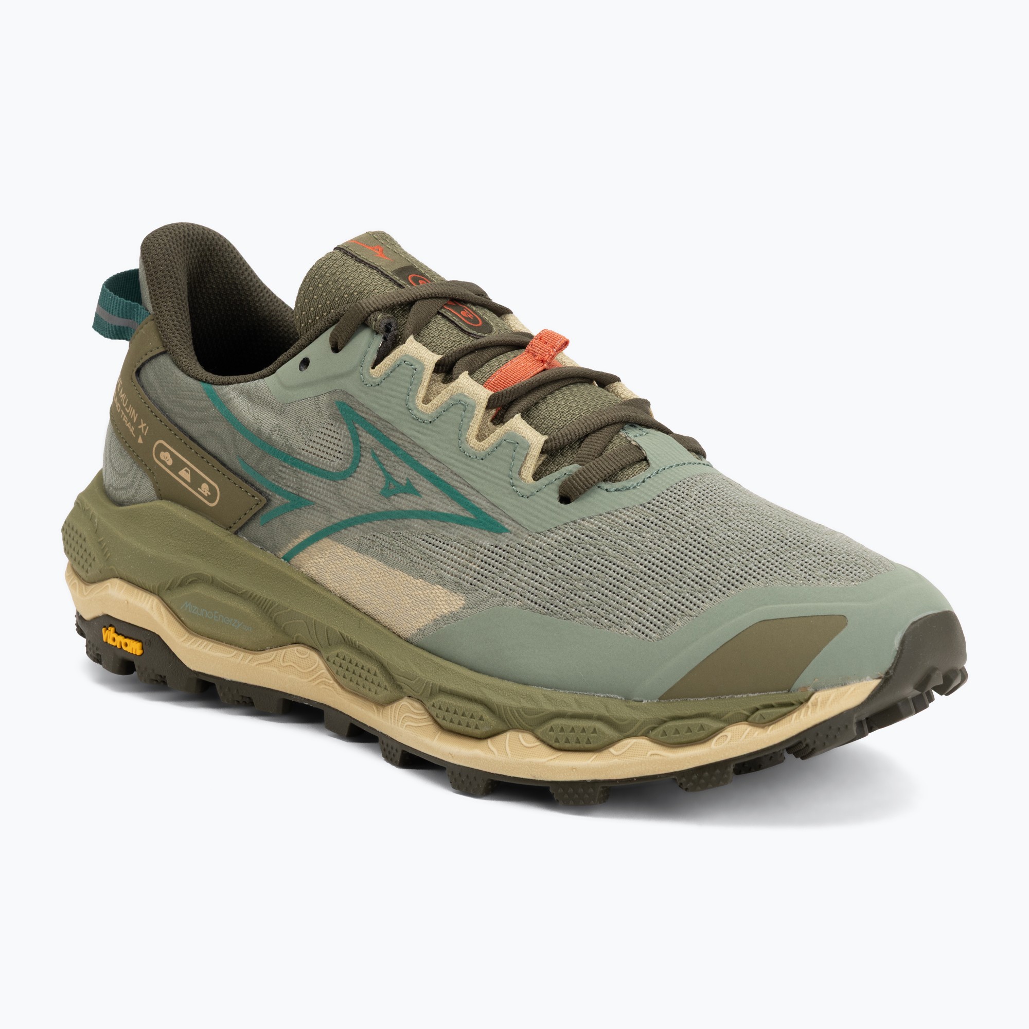 Мъжки обувки за бягане  Mizuno Wave Mujin 11 sea spray/aventurine/martini olive