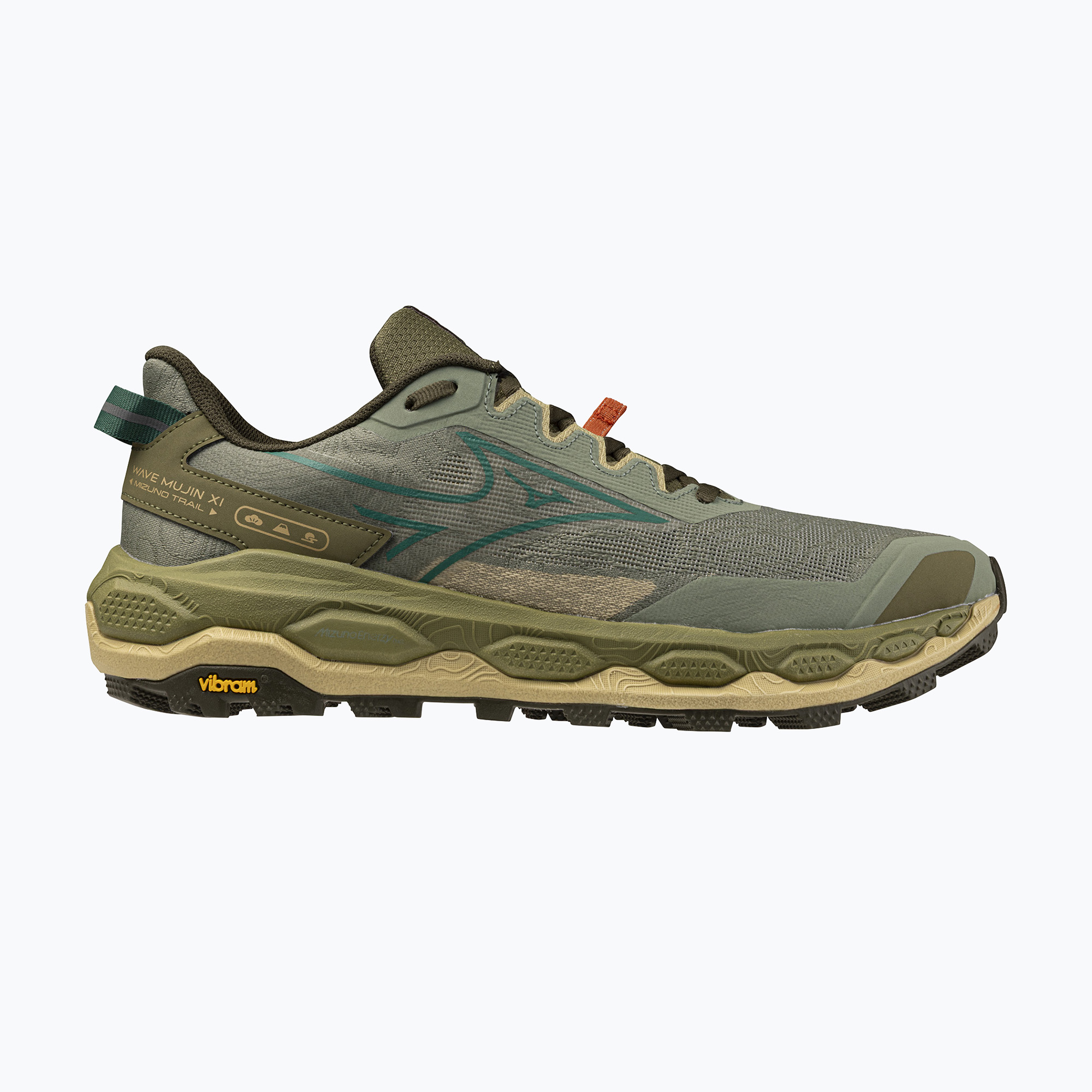 Мъжки обувки за бягане  Mizuno Wave Mujin 11 sea spray/aventurine/martini olive
