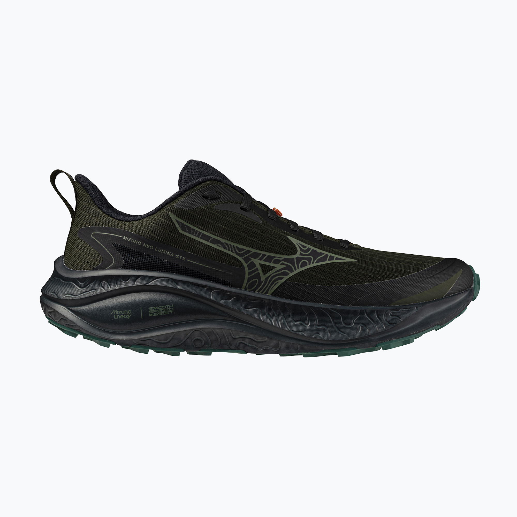 Încălțăminte de alergare pentru bărbați Mizuno Neo Lumina Gtx forest night/sea spray/vulcan