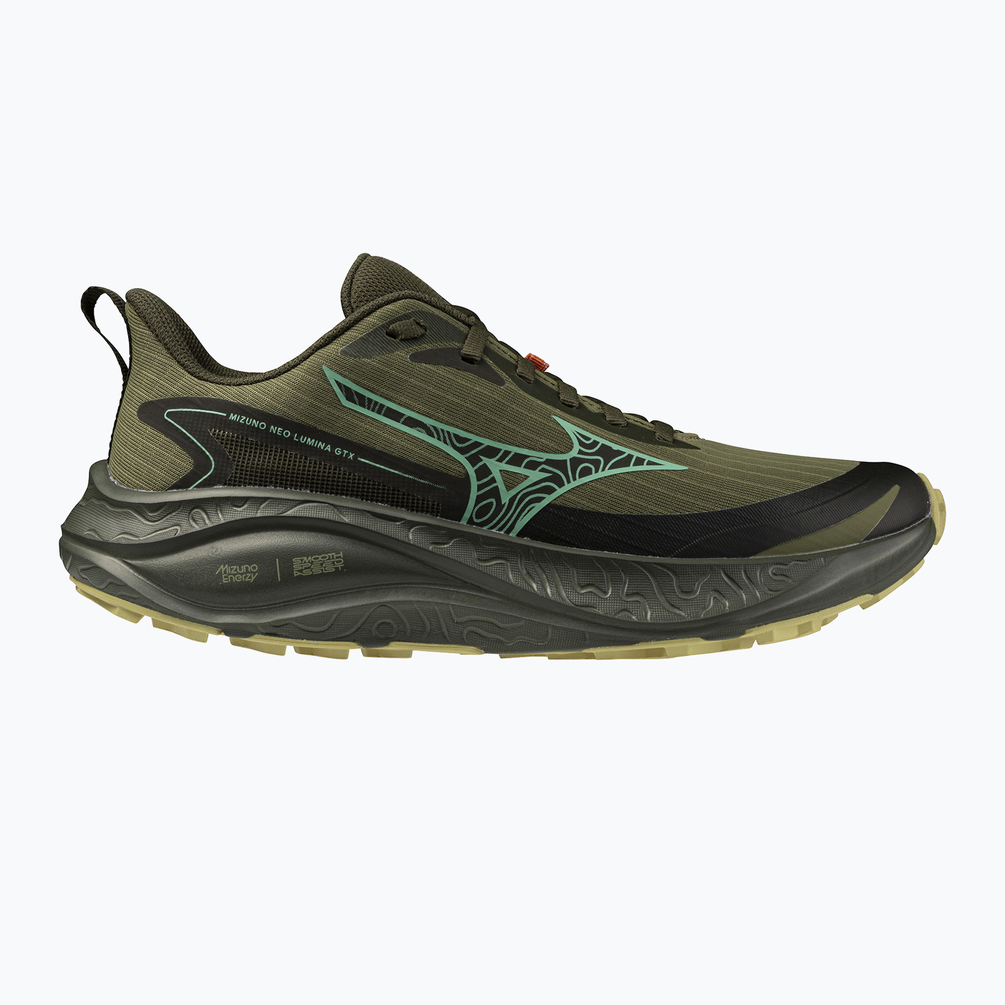 Дамски обувки за бягане Mizuno Neo Lumina Gtx martini olive/mentholated/forest night