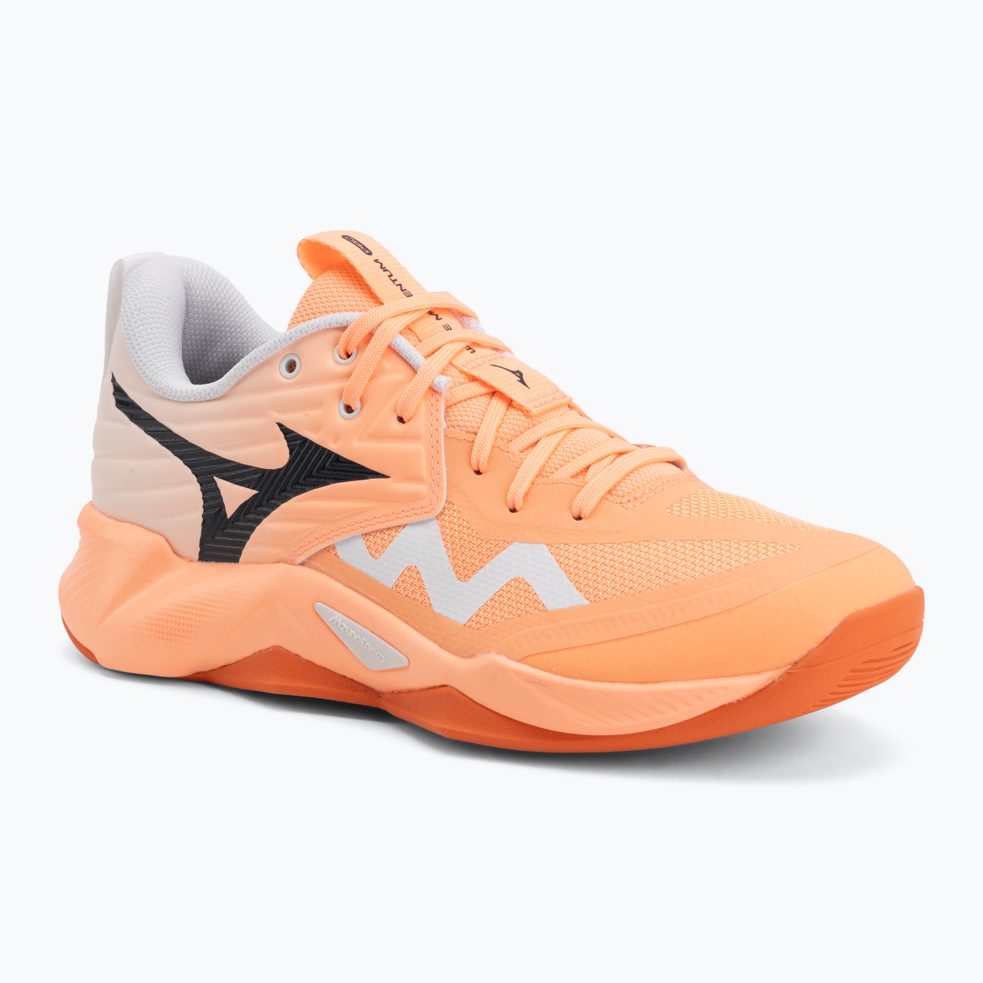 Обувки за волейбол Mizuno Wave Momentum Pro flamingo coral/carbon/white