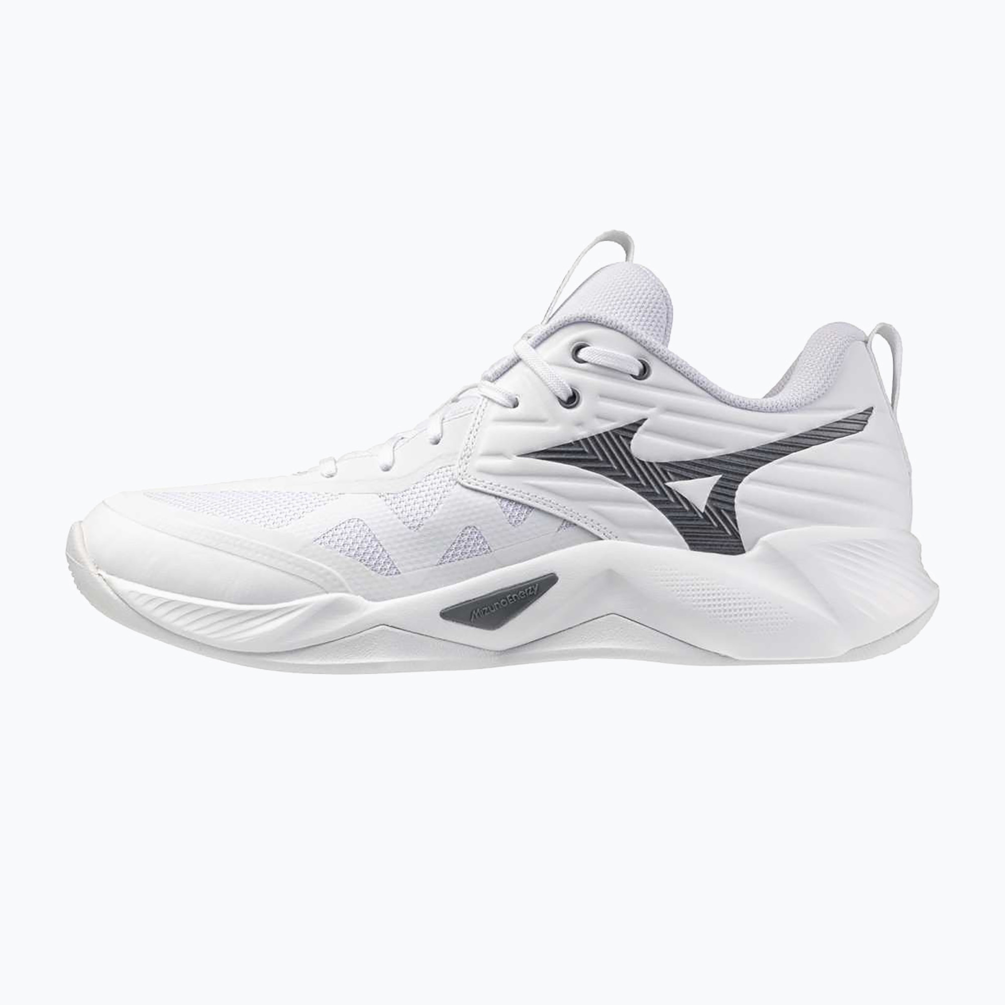 Обувки за волейбол Mizuno Wave Momentum Pro white/metallic gray/black