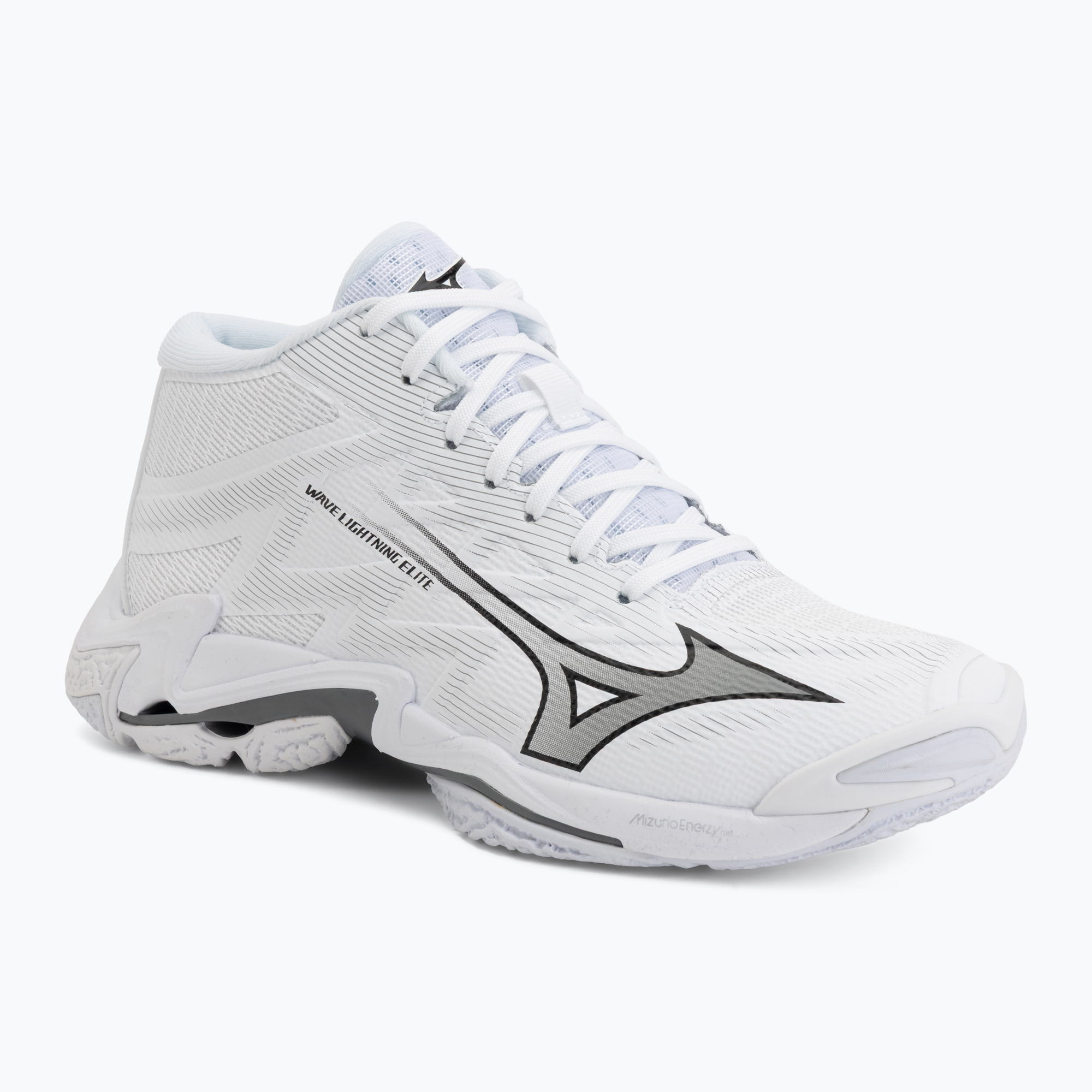 Обувки за волейбол Mizuno Wave Lightning Elite Mid White/Ultimate Gray/Black