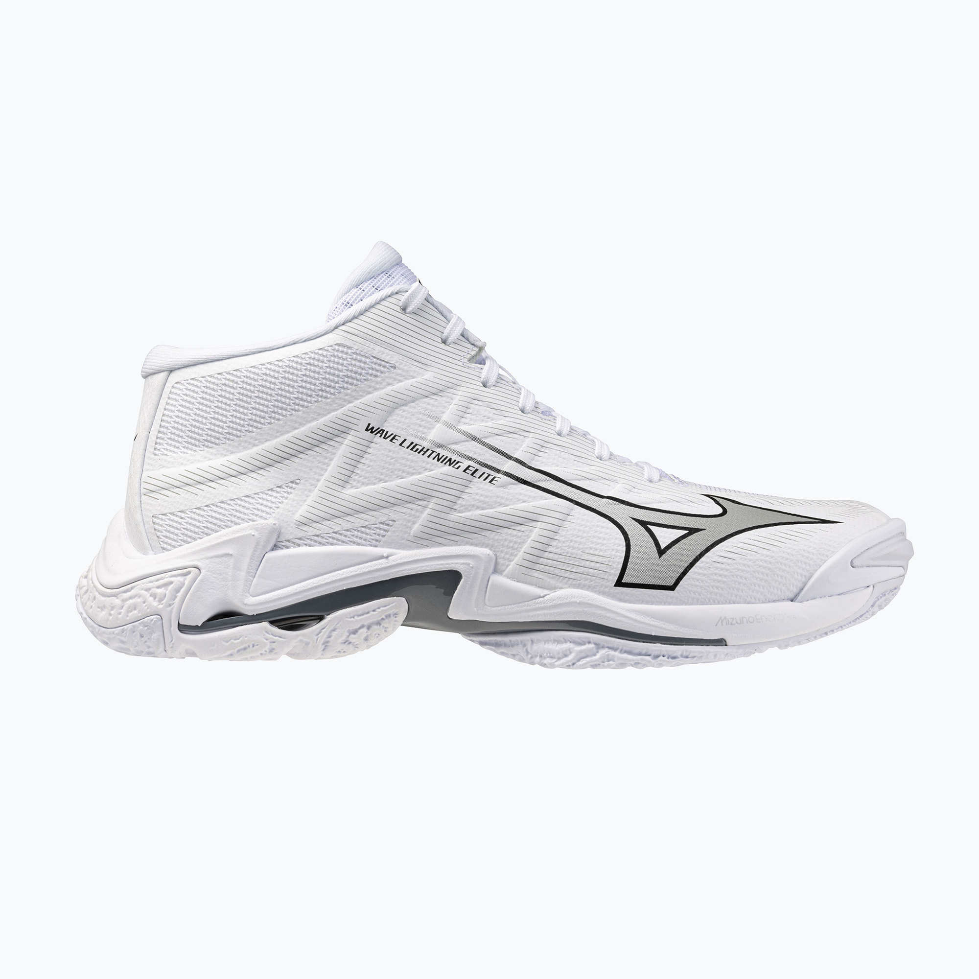 Обувки за волейбол Mizuno Wave Lightning Elite Mid White/Ultimate Gray/Black