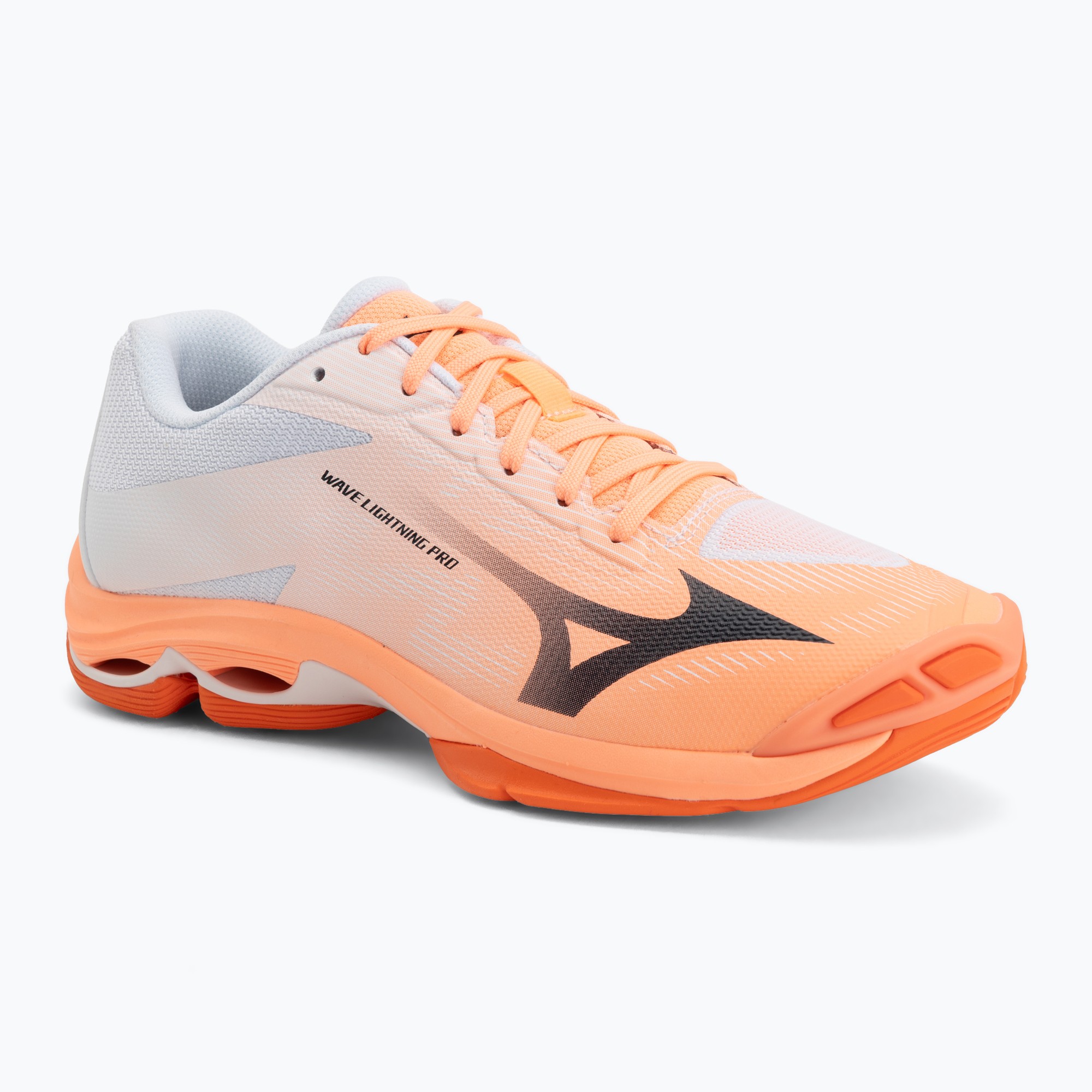 Încălțăminte de volei Mizuno Wave Lightning Pro flamingo coral/carbon/white